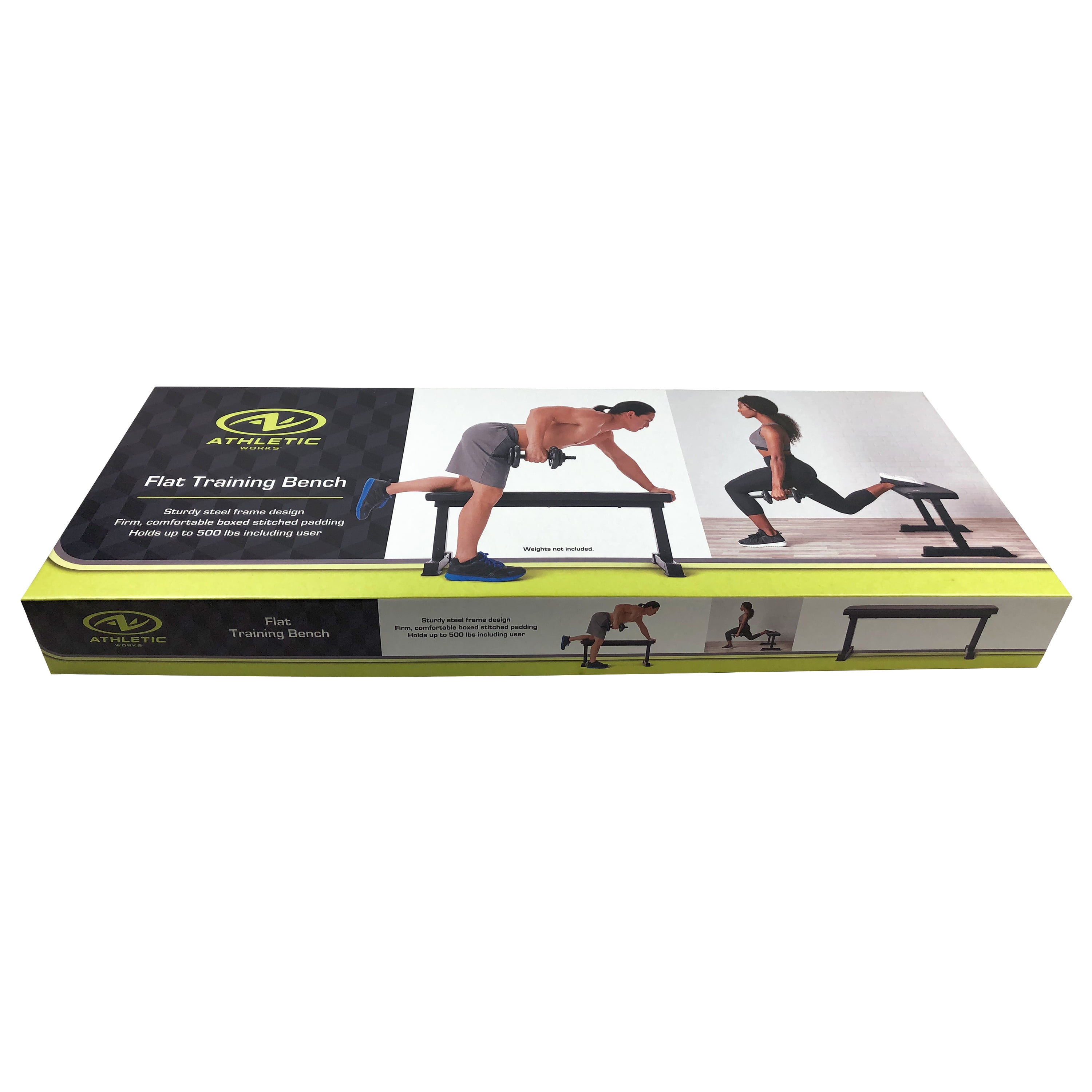Athletic Works Weight Lifting Flat Bench - Image 7