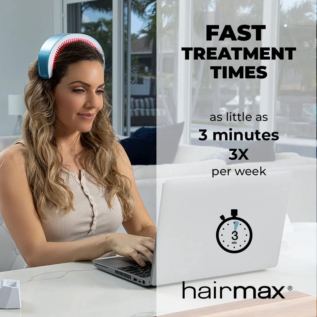 Hairmax Laser Band 41 - (FDA Cleared) Hair Growth Device - Laser Red Light Therapy to Hair Grow - Image 3