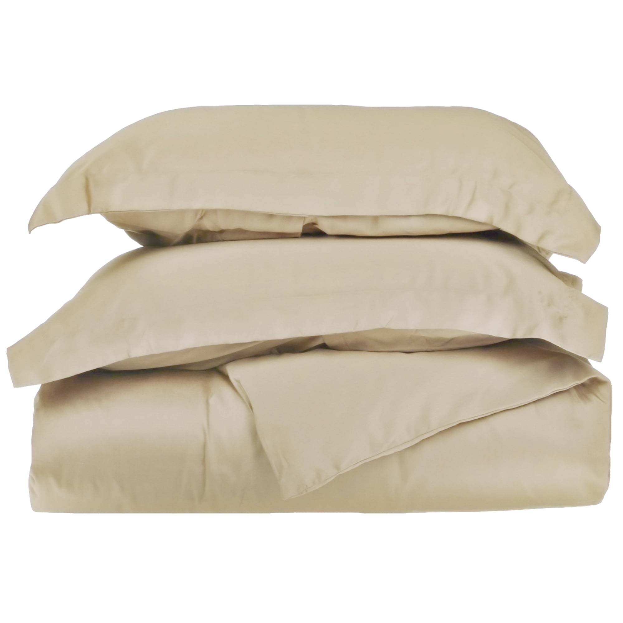 Impressions 300-Thread Count Egyptian Cotton Solid Duvet Cover Set - Image 2