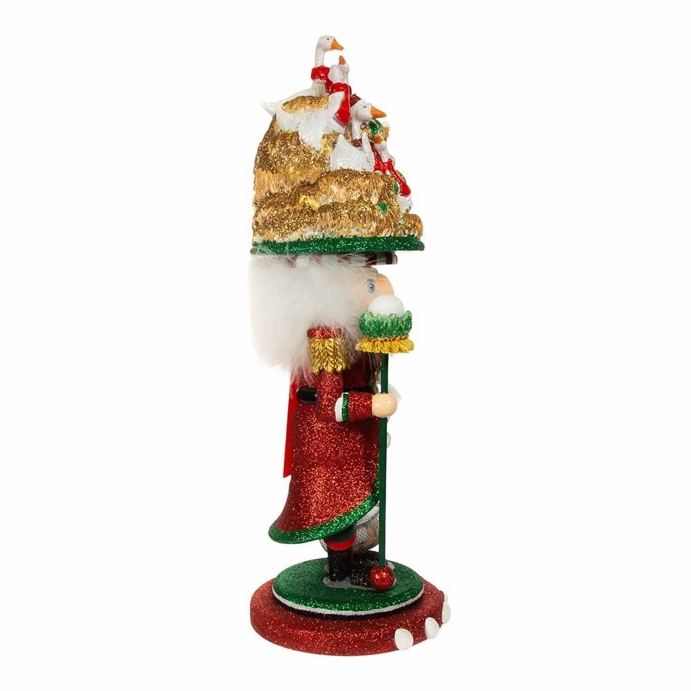 Hollywood Nutcrackers 18-Inch “12 Days of Christmas” Multicolor Nutcracker Figurine - Image 6