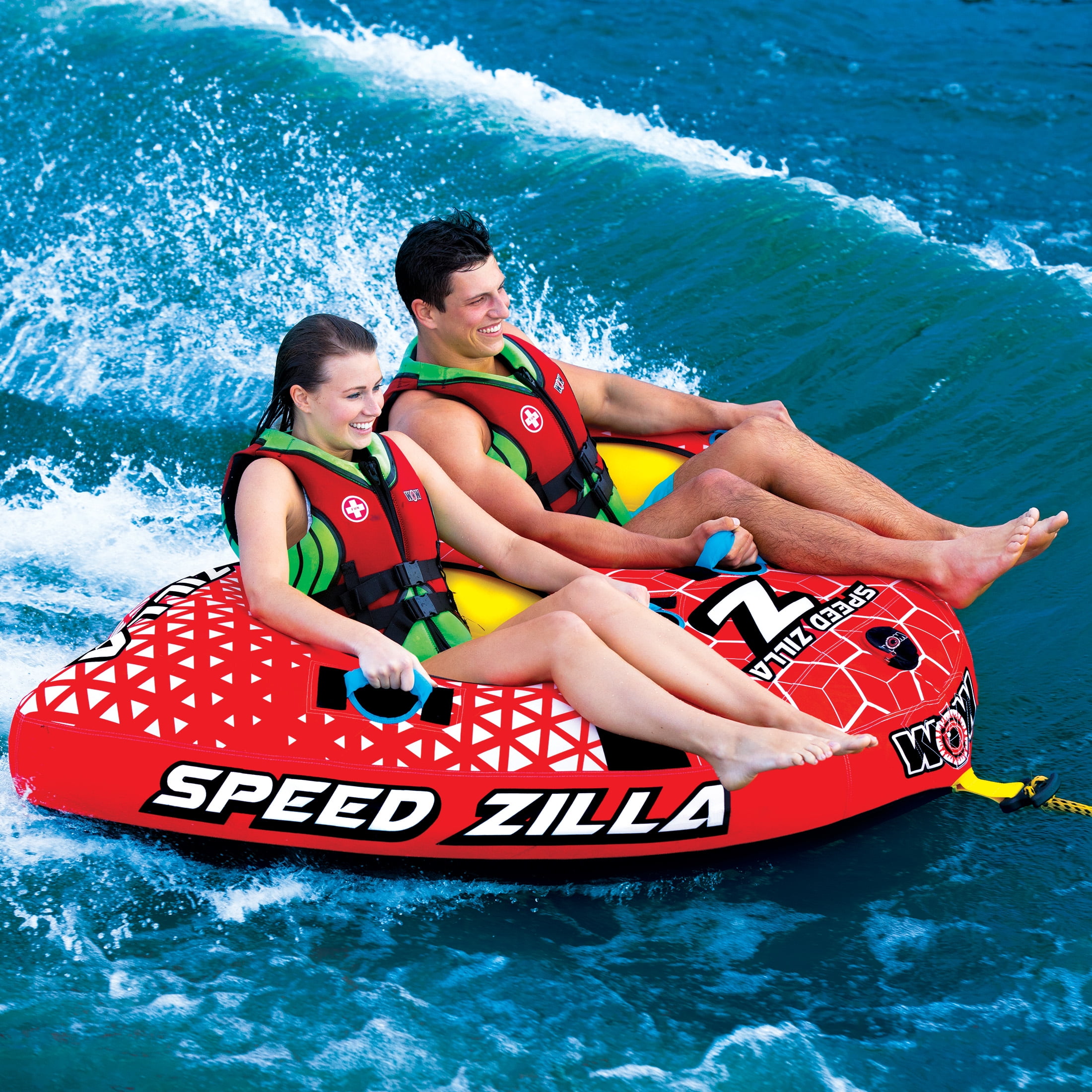 WOW Sports Speedzilla, 2 Person Towable for Boating - Image 6