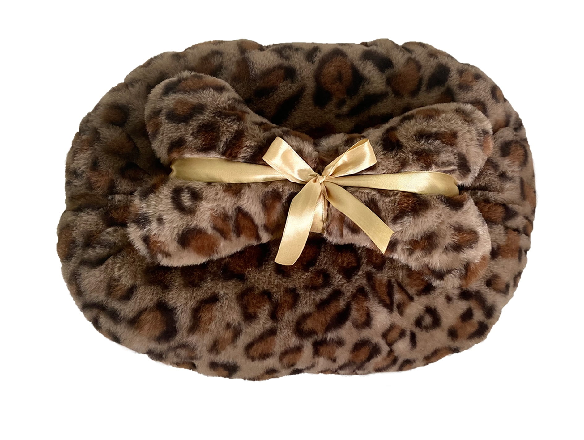Precious Tails Leopard Princess Cat Dog Bed - Small - Image 6