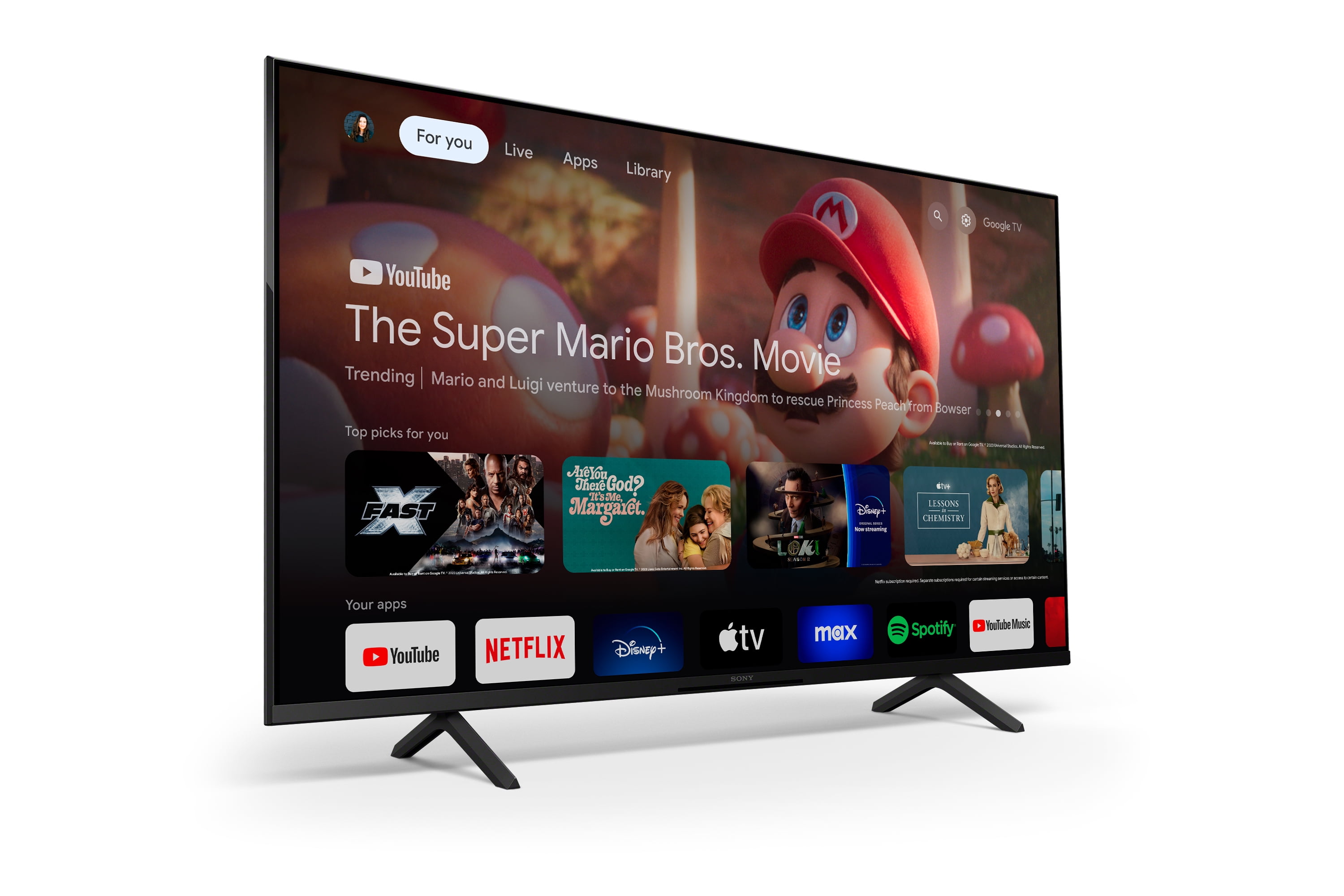 Sony 50” Class BRAVIA 3 LED 4K HDR Smart Google TV K-50S30, 2024 Model - Image 14