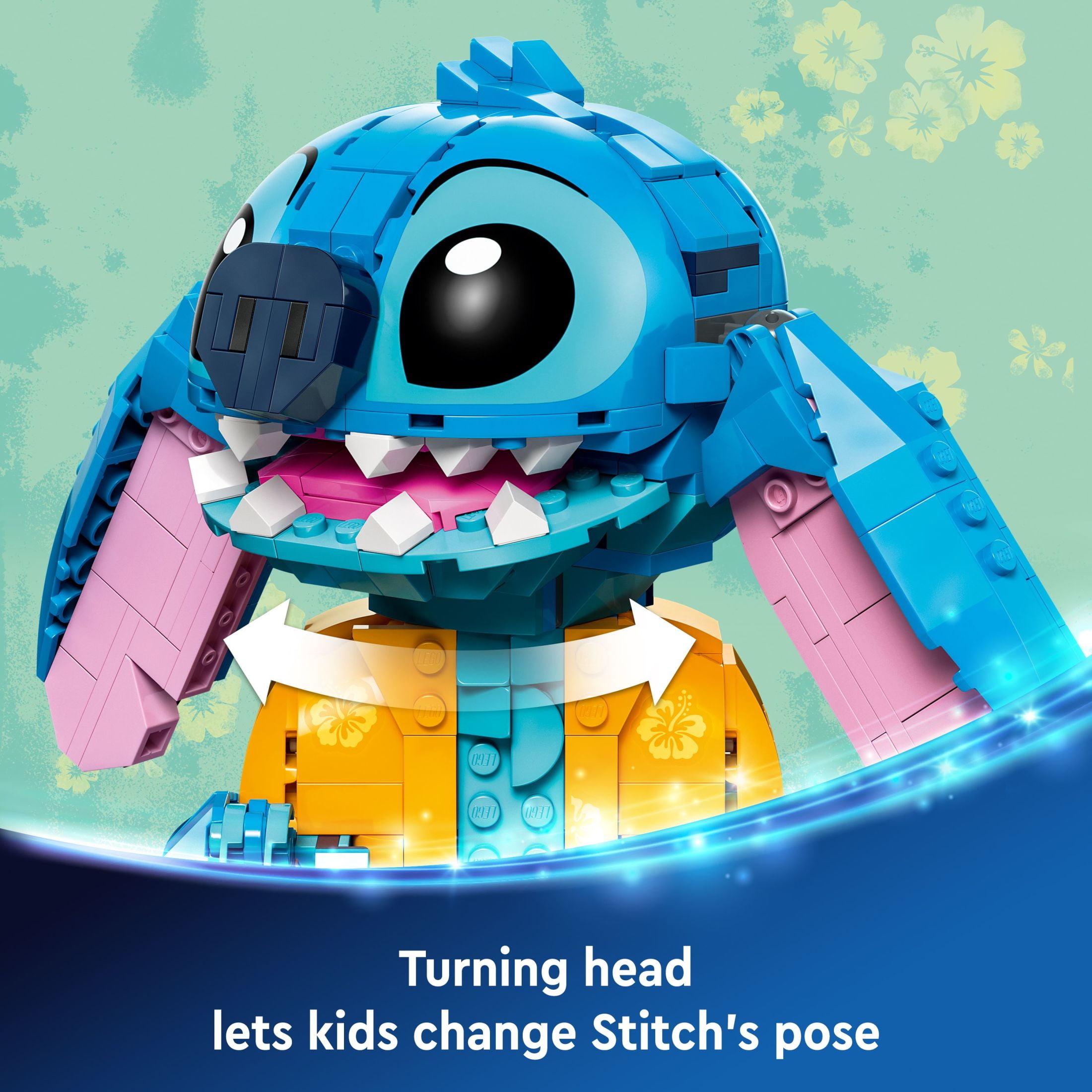 LEGO Disney Stitch - Toy Building Kit - Buildable Figure with Ice Cream Cone - Fun Birthday Gift for Kids, 43249 - Image 7