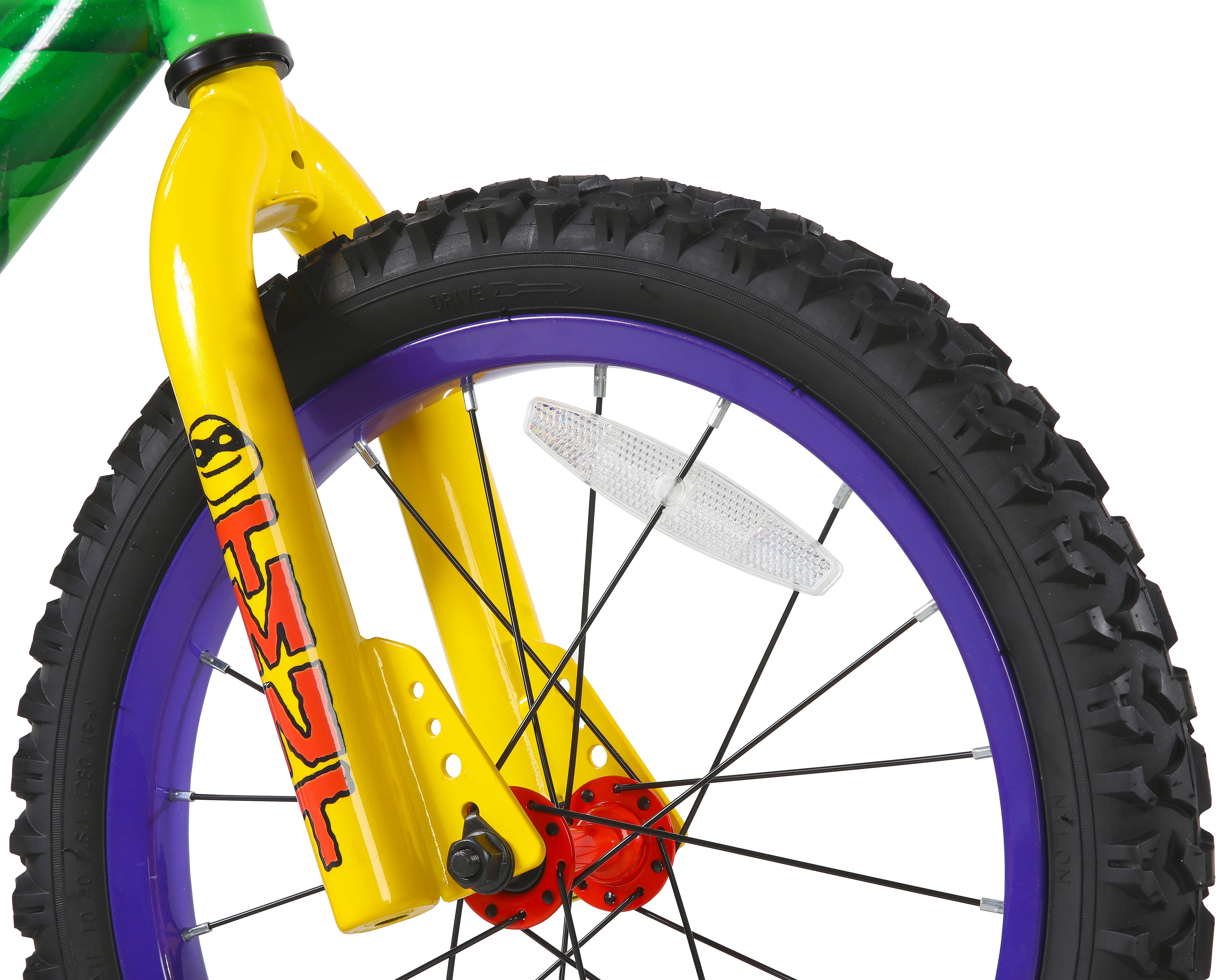 16" Dynacraft Teenage Mutant Ninja Turtles, Boys BMX Bike for Child 5-7 Years - Image 3