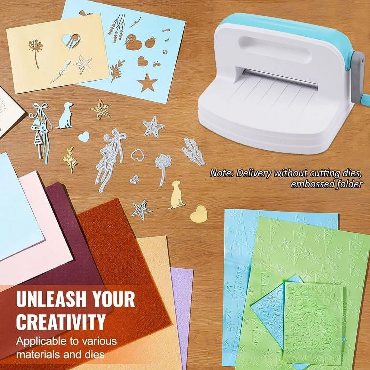 BENTISM Portable Manual Die Cutting Embossing Machine An Essential Tool for Arts Crafts, Scrapbooking and Card Making Activities - Image 6