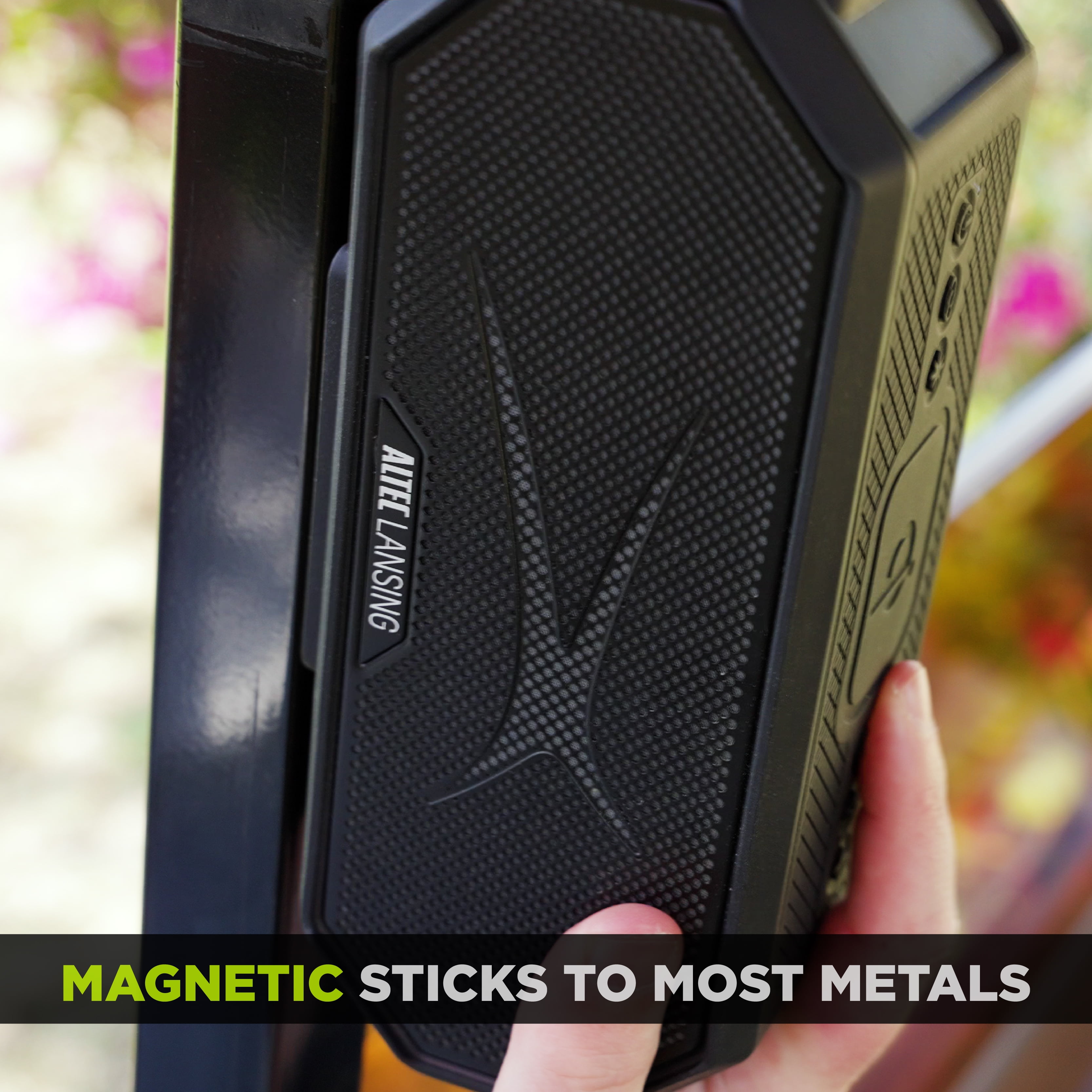 Altec Lansing Hydra Blast 2.0 LED Lighting Floatable Waterproof Wireless Magnetic Bluetooth Portable Speaker, Black, IMW1302 - Image 15