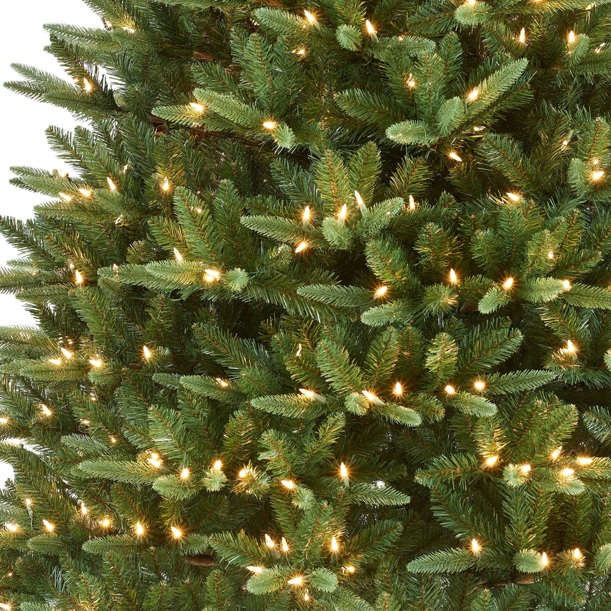 12ft Pre-Lit Rockford Sure-Lit Pole Slim Pine Christmas Tree, 800 LED, Green, by Holiday Time - Image 7