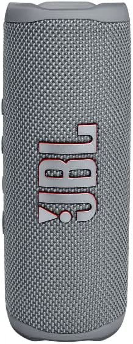 JBL Flip 6 Waterproof Wireless Bluetooth Portable Speaker, Megen Hardshell Case, Gray - Image 7