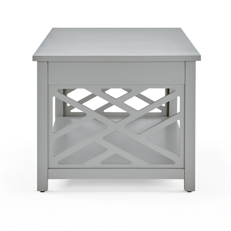 Coventry 36" Coffee Table and End Table with Tray, Set of 2 - Image 3