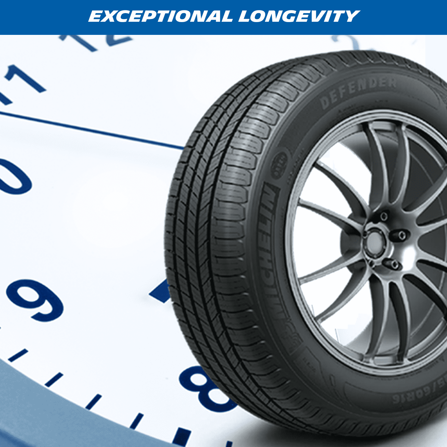 Michelin Defender LTX M/S All-Season 265/65R17 112T Tire - Image 3