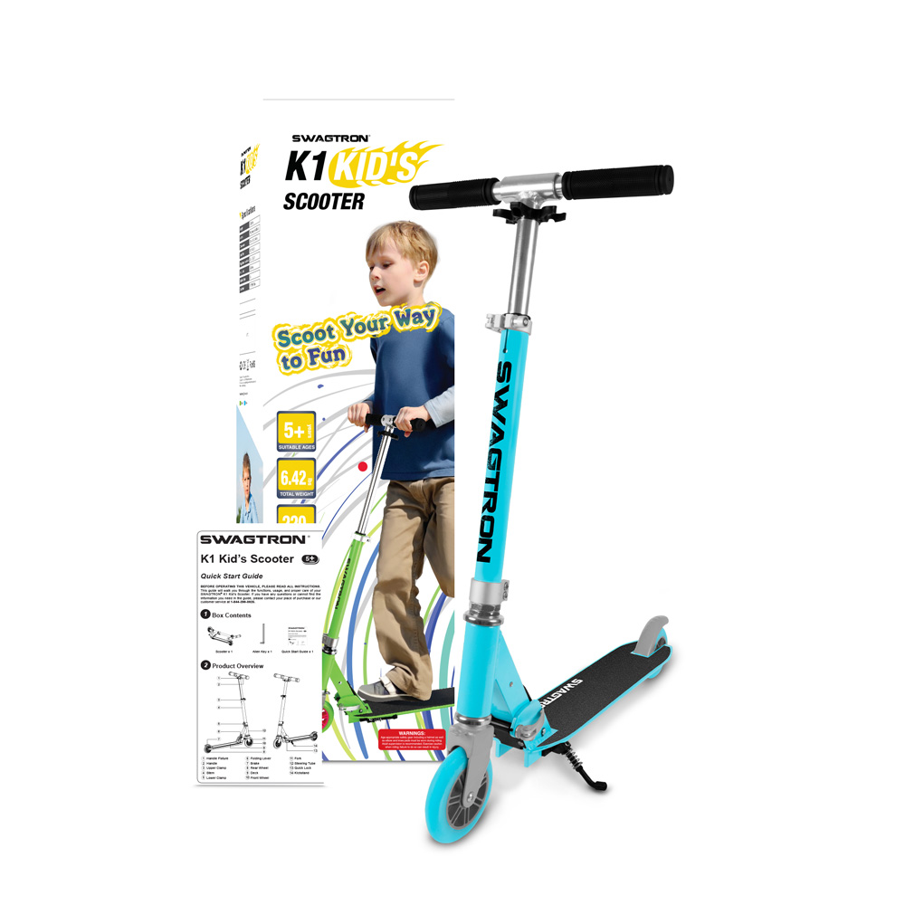 SWAGTRON K1 Girl or Boy Kids Kick Scooter - Image 5