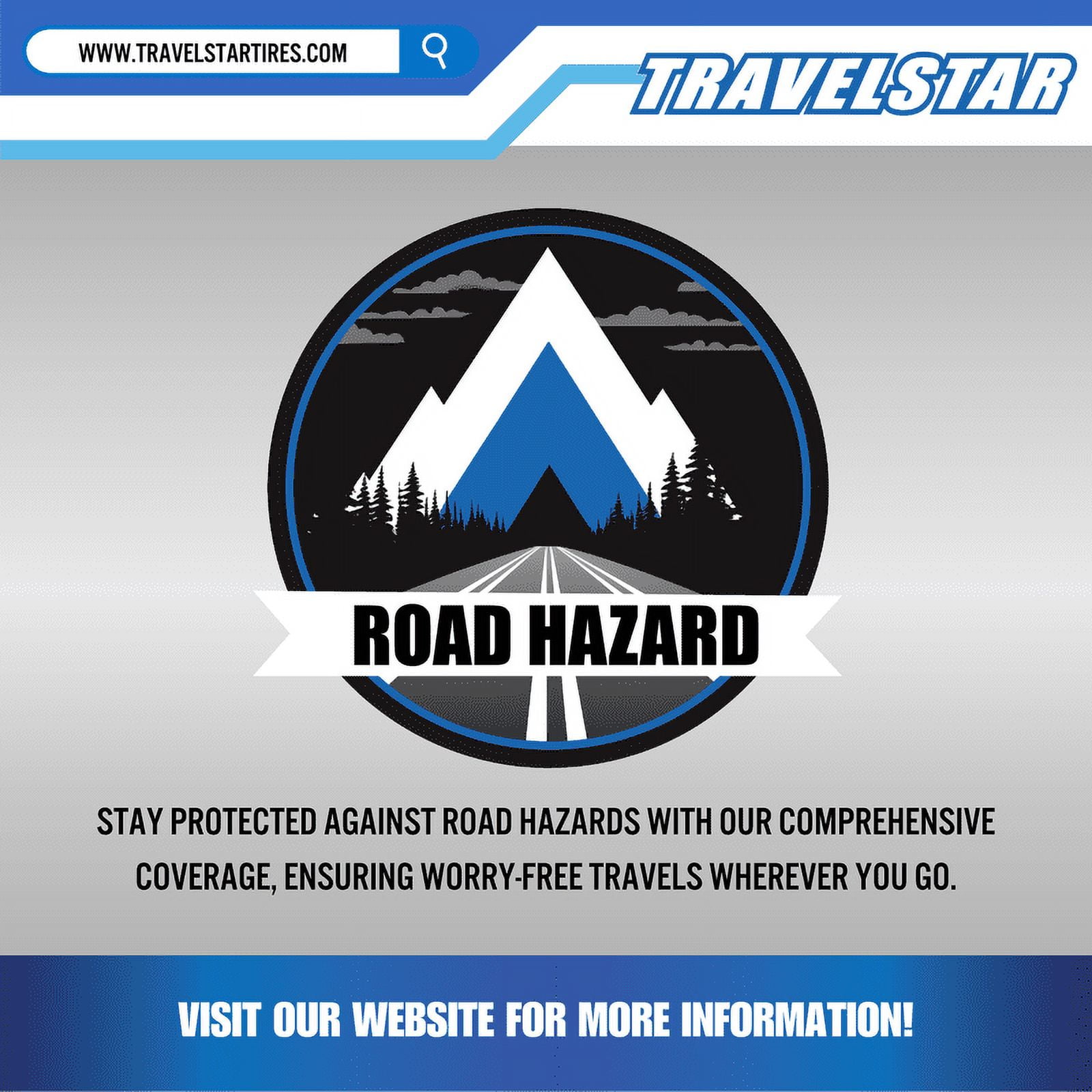 Travelstar HF288 ST235/85R16 10 Ply 125M Load Range E Radial Trailer Tire - ST 235/85/16 235/85R16 (Tire Only) - Image 7