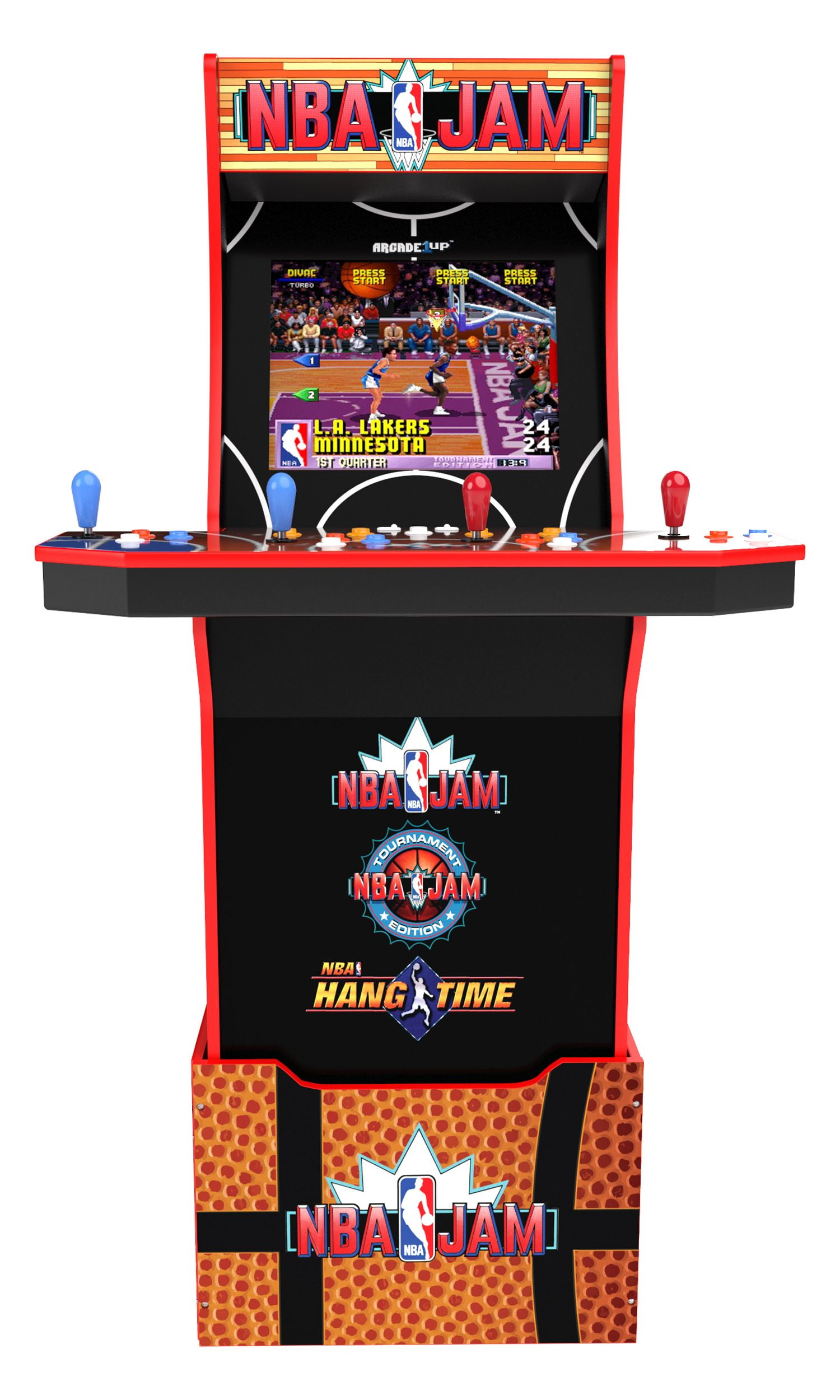 Arcade 1UP, NBA Jam Arcade w/ riser and light up marquee - Image 12