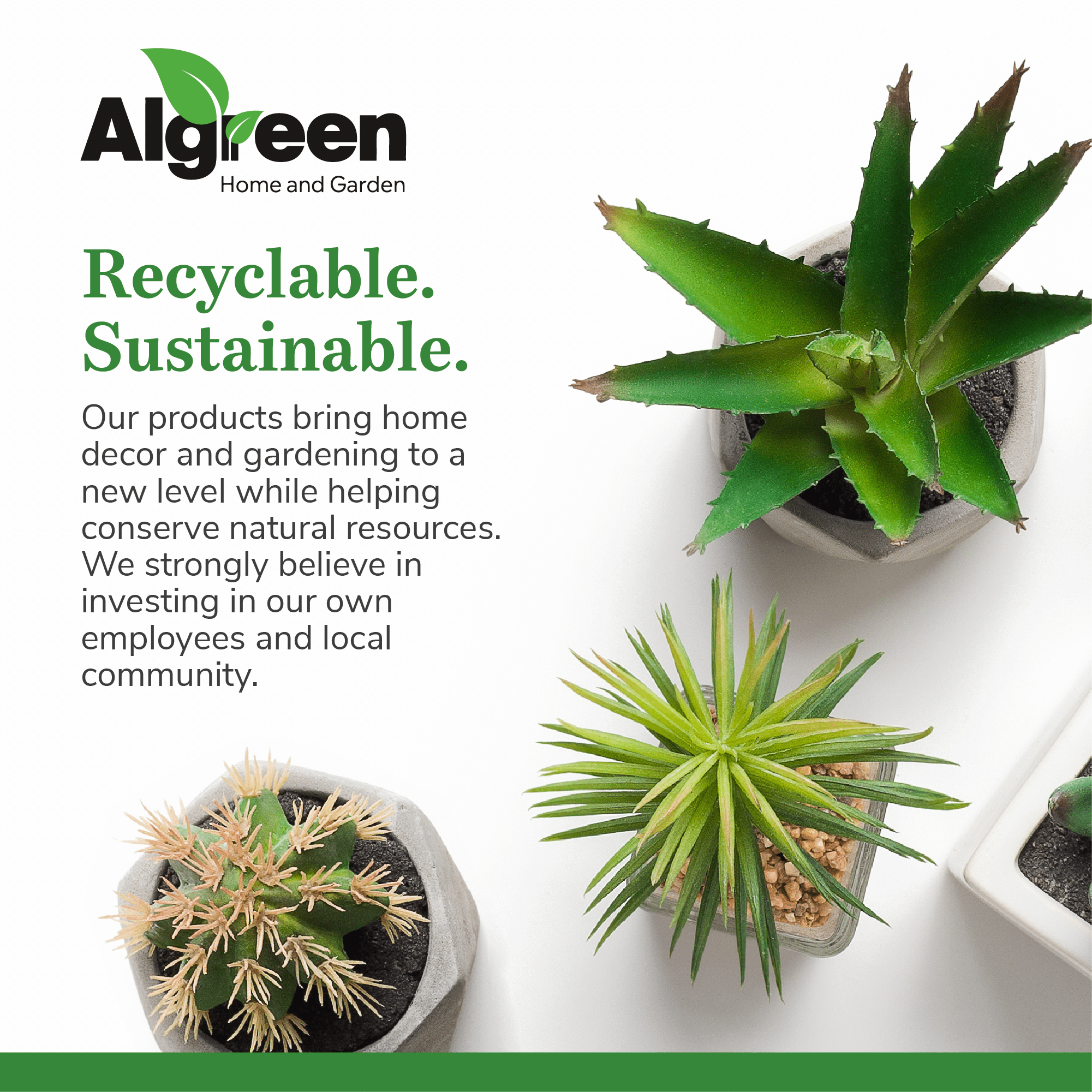 Algreen Products Athena 28.5" Self-Watering Flower Pot & Planter, Charcoal - Image 5