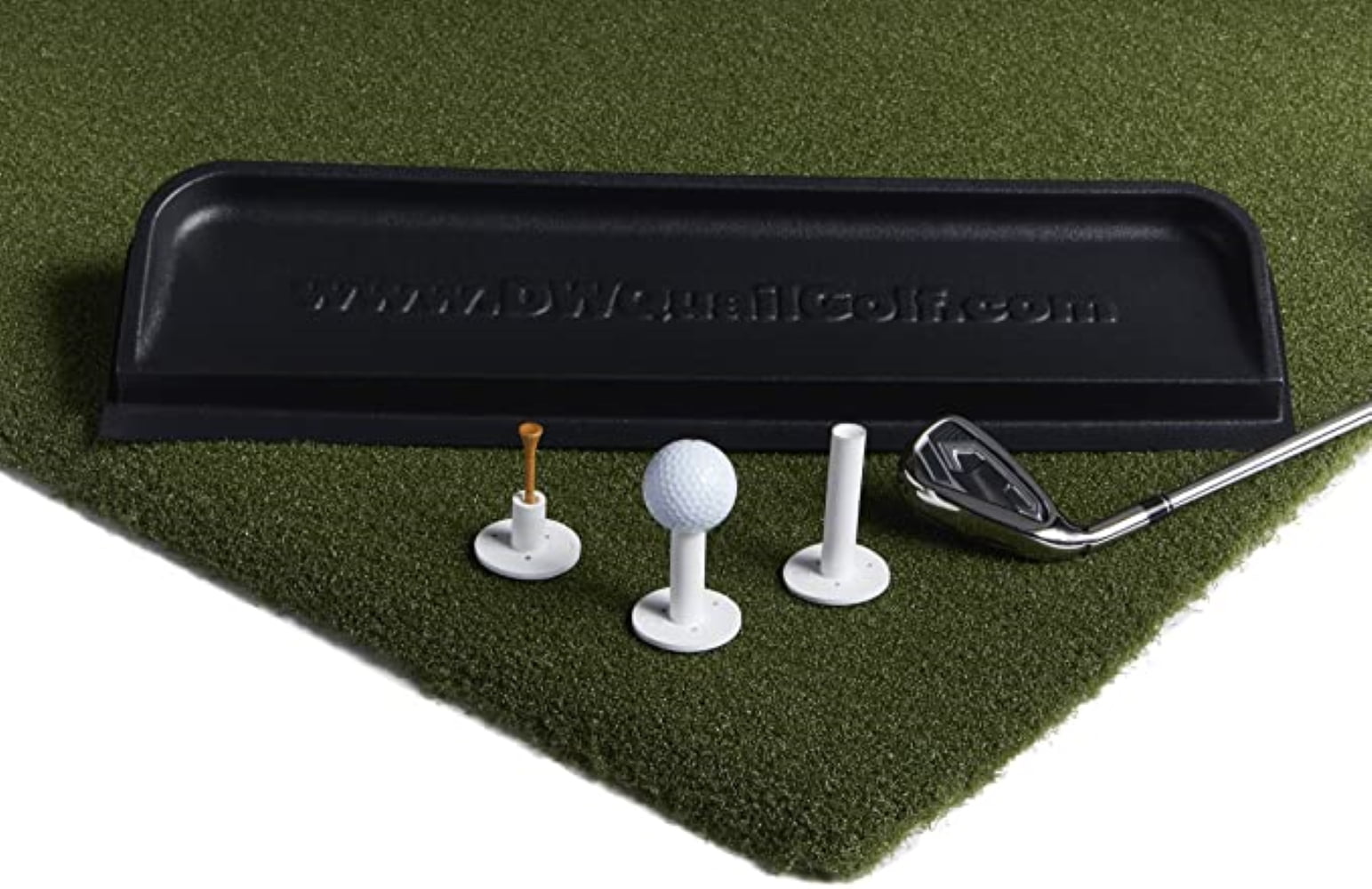 5' x 5' Golf Practice Mat - Premium Residential Golf Mat. (Limited Time -Bonus Ball Tray and 3 Rubber Tees Included!!) - Image 12