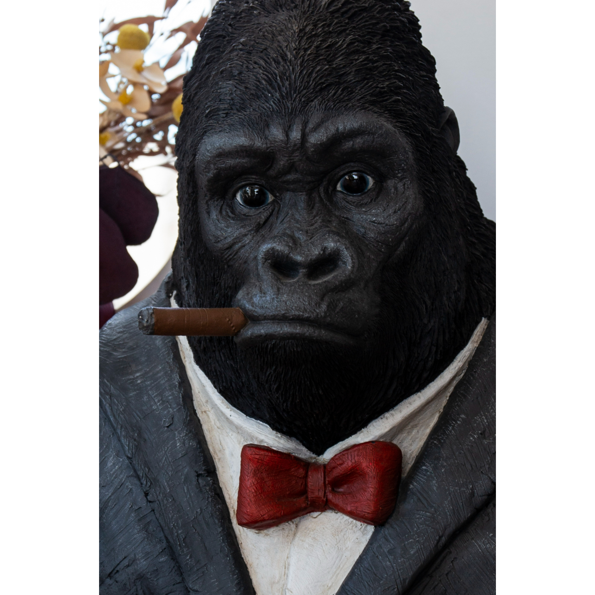 Hi-Line Gift Ltd. Gorilla Head with Tux - Image 3
