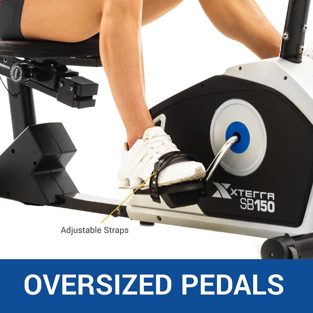 XTERRA Fitness SB150 Recumbent Bike with 24 Magnetic Resistance Levels - Image 6