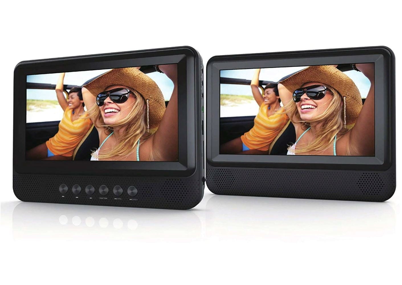 Restored Sylvania SDVD7751 7" Dual Screen Portable DVD Player (Refurbished) - Image 5