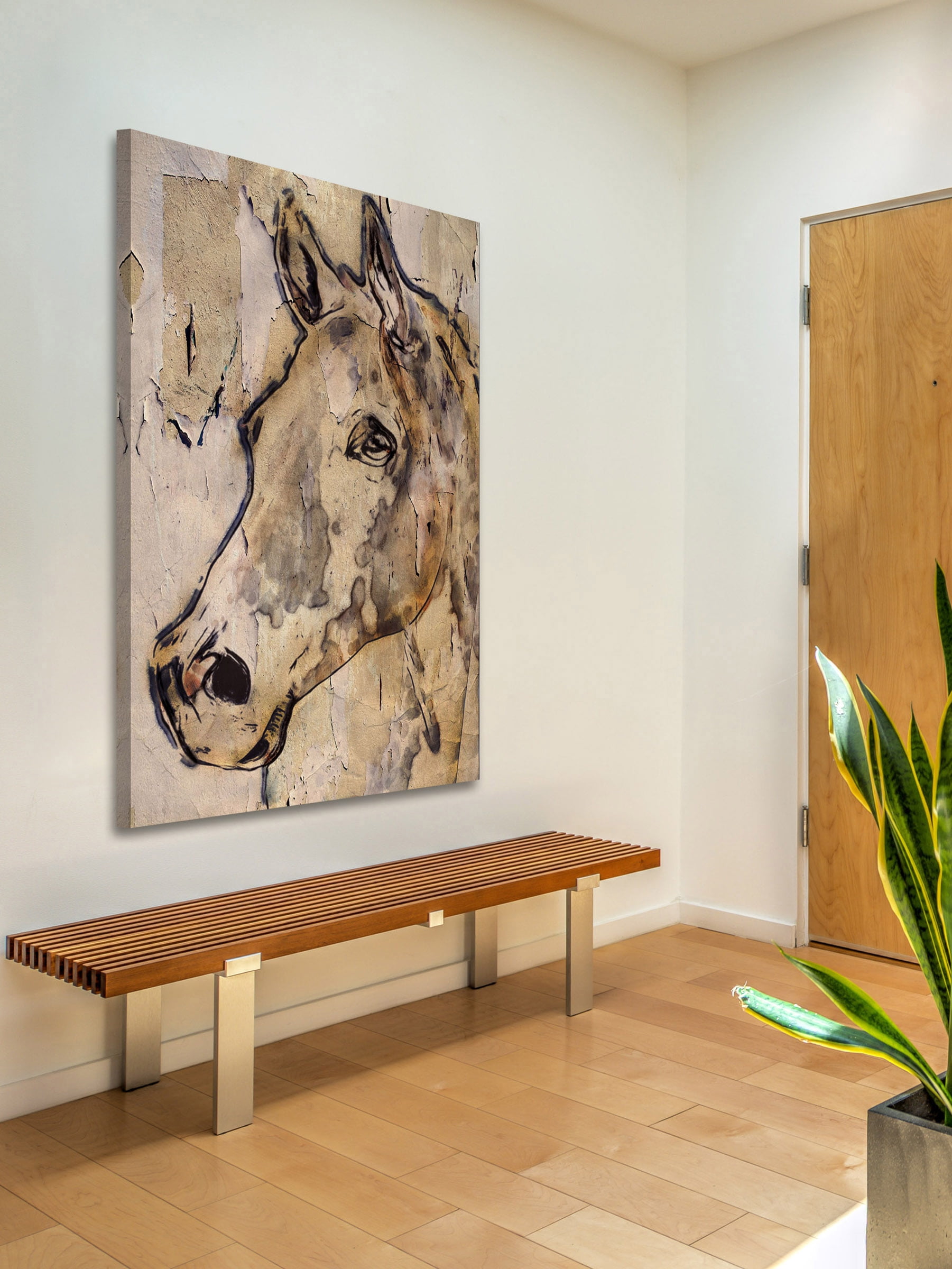 "Winner Horse" Painting Print on Wrapped Canvas - Image 5