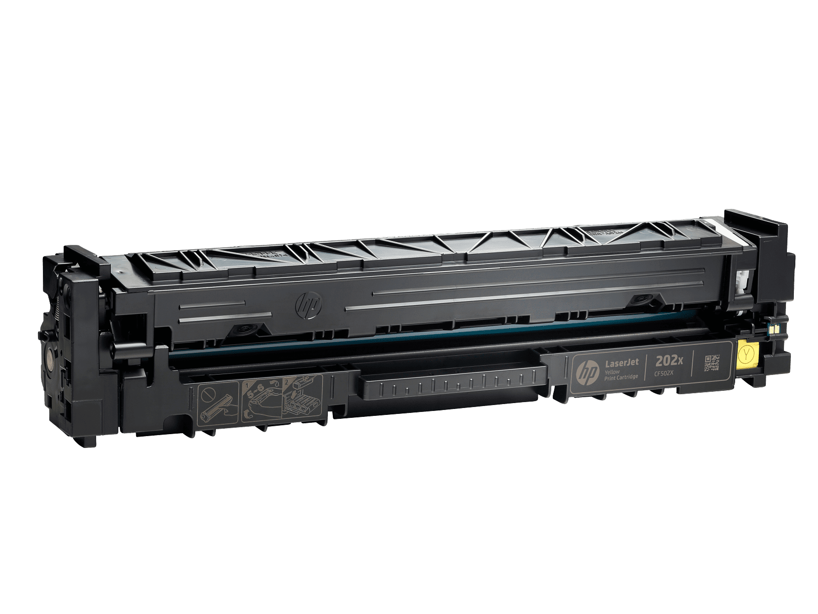 HP 202X High Yield Yellow Original LaserJet Toner Cartridge, ~2,500 pages, - Image 3