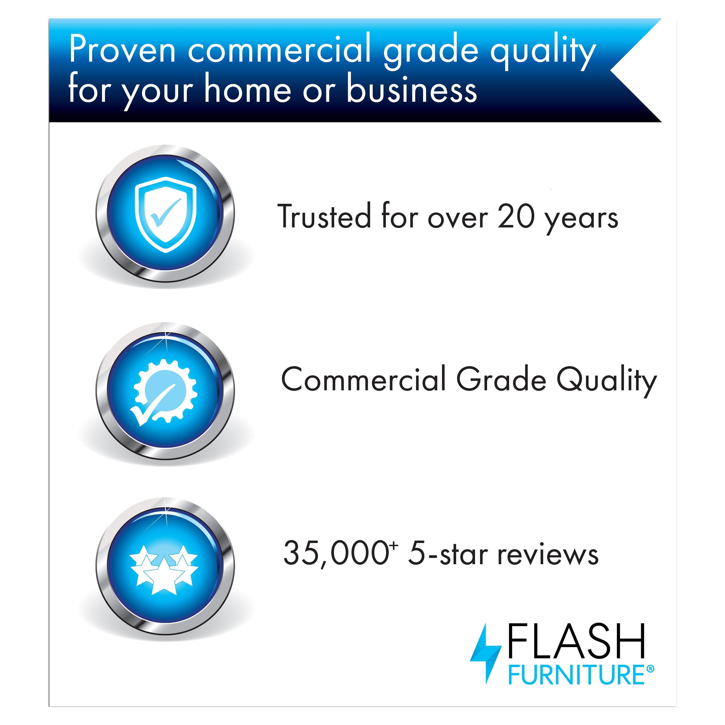 Flash Furniture Steel Camping Chair, Gray - Image 12