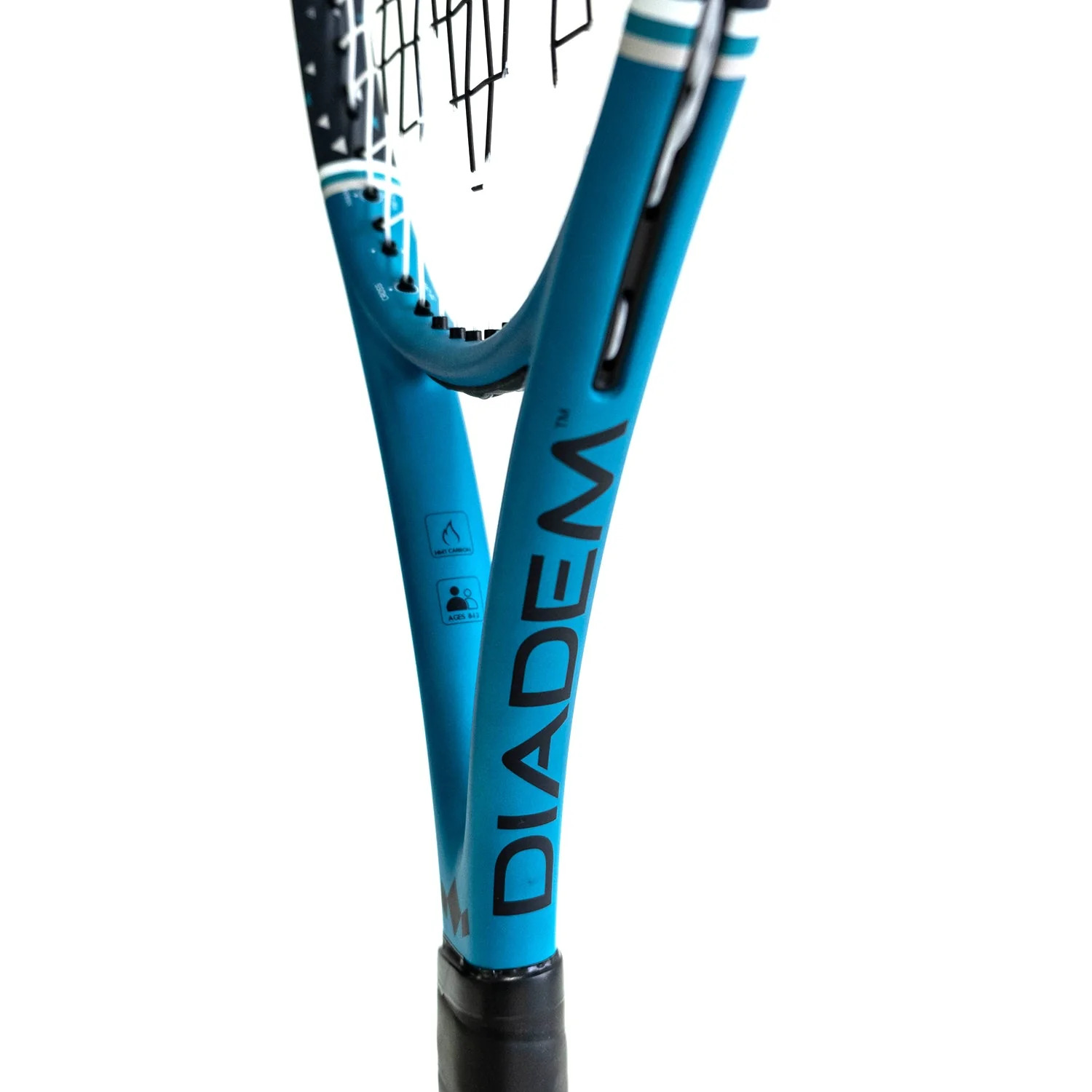Diadem Sports Super 26" Junior Tennis Racket in Teal,Pre-Strung,8.8oz - Image 3