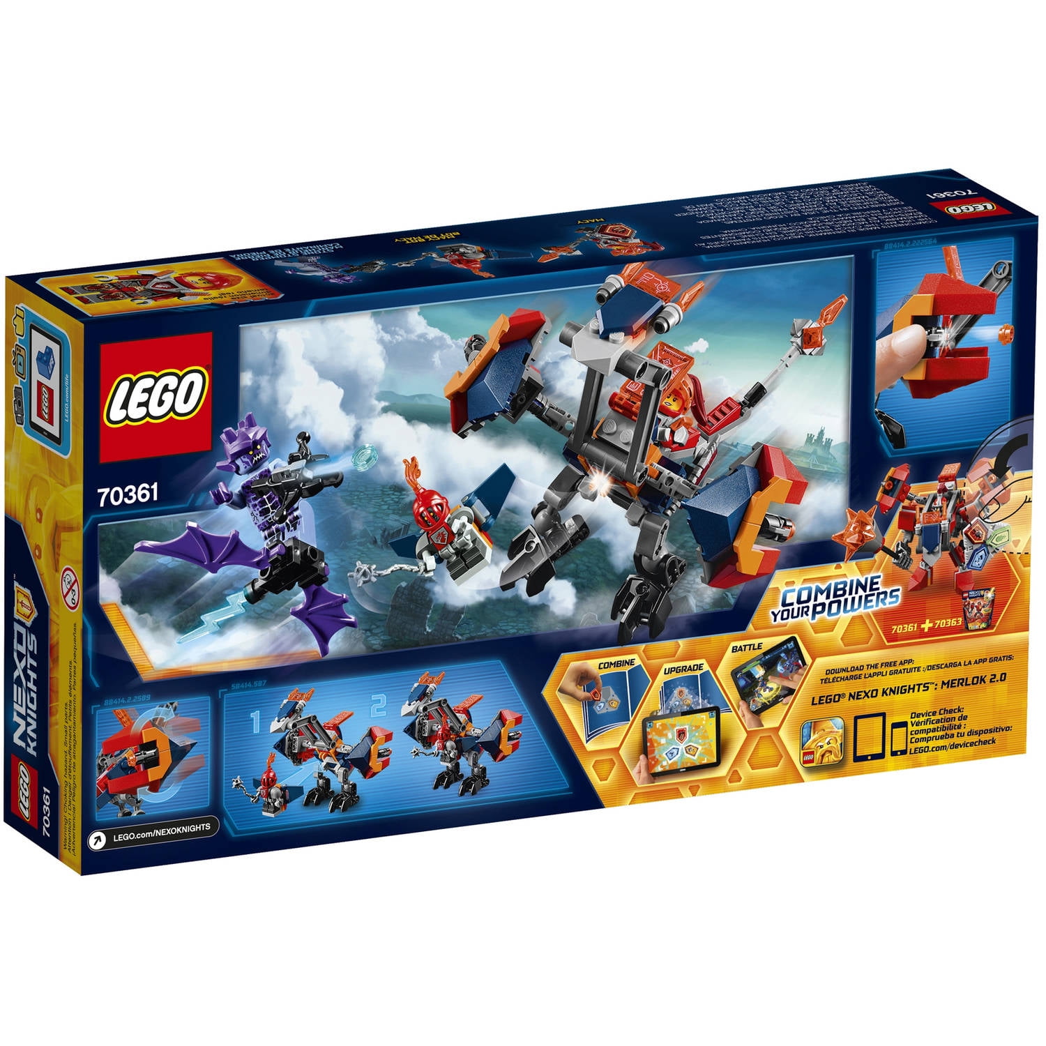 LEGO Nexo Knights Macy's Bot Drop Dragon 70361 - Image 3