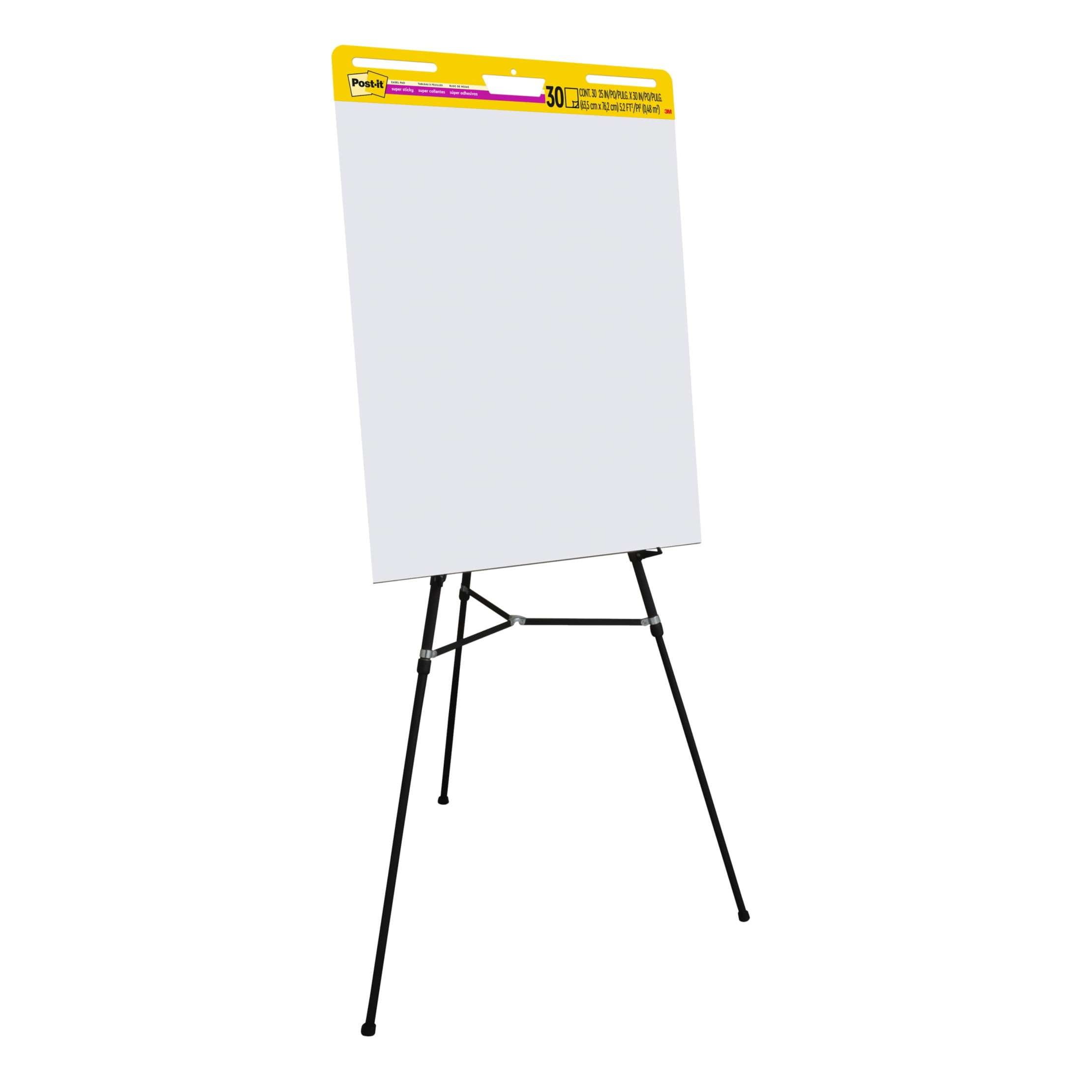 Post-it Super Sticky Easel Pad, White with Grid, 25 in. x 30 in. Sheets, 4 Pads - Image 3