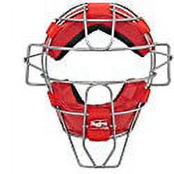 Rawlings LWMX2 Traditional Catcher's Facemask | Scarlet | Youth - Image 3