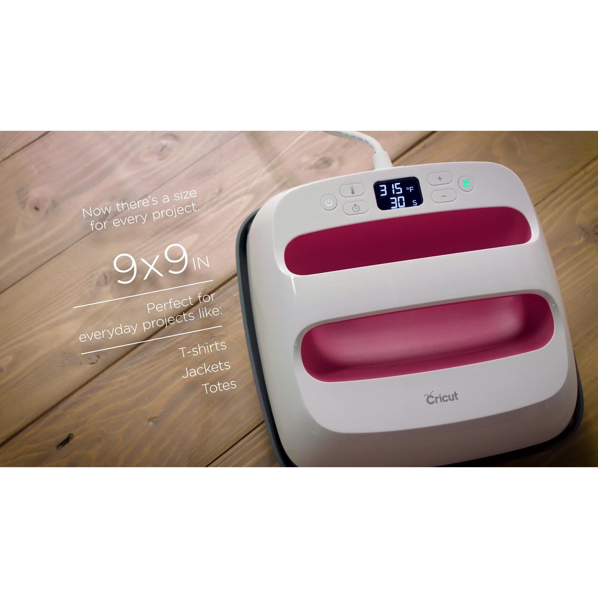 Cricut 12" x 10" Raspberry Easy Press, 2 Piece - Image 7