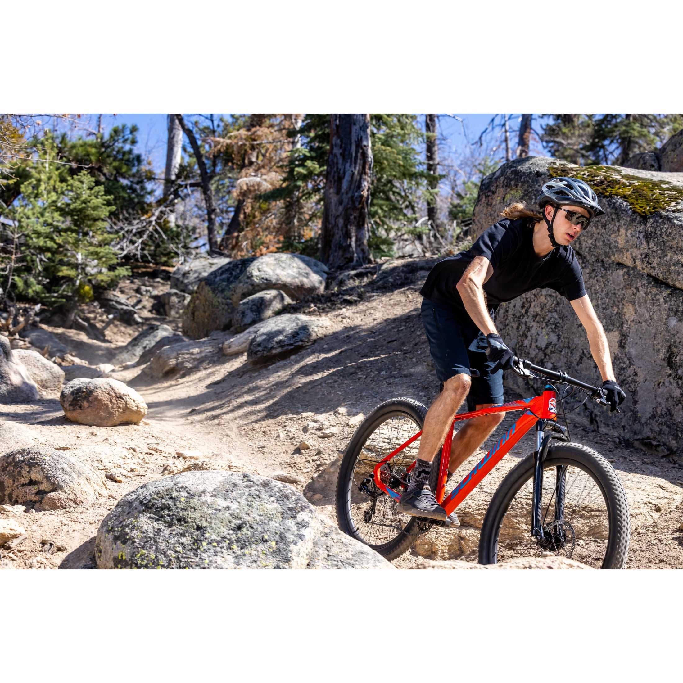 Schwinn Axum DP 29 inch Mens Mountain Bike, 19 inch Frame Adult Bicycle, Red - Image 6