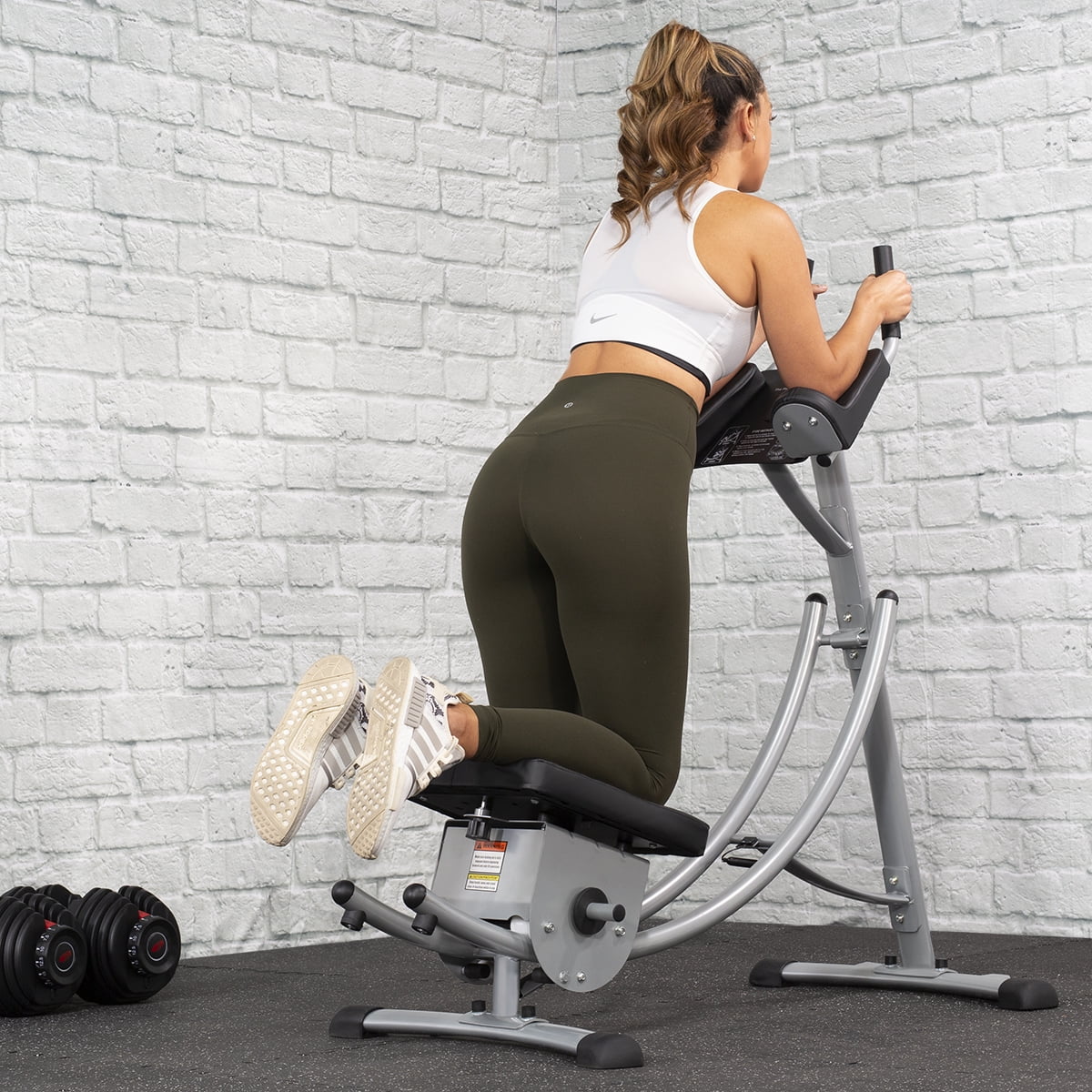 XtremepowerUS Roller Coaster Abdominal Machine Waist Fitness Equipment Abdomen Cushion Exercise Machine - Image 5