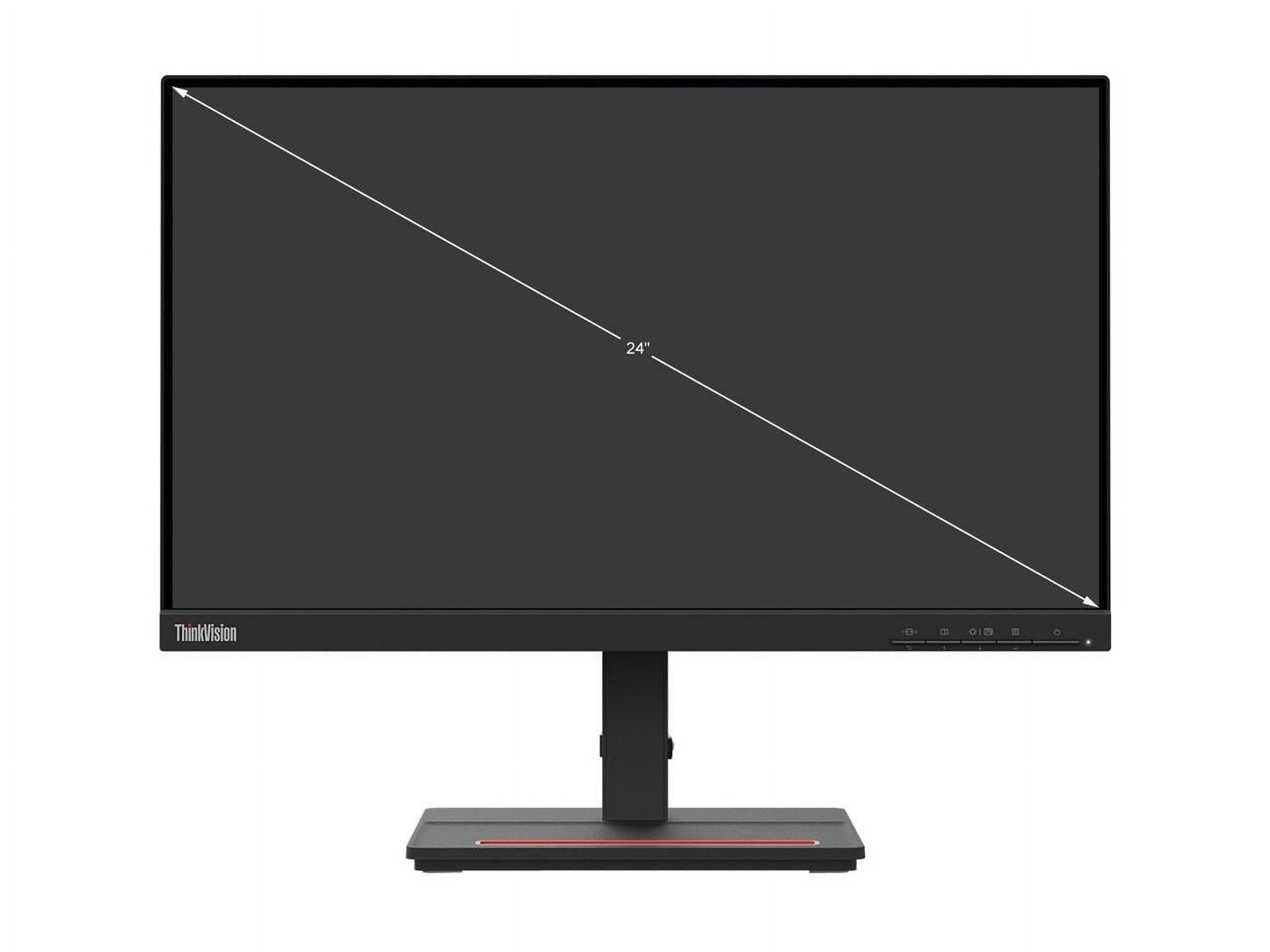 Lenovo ThinkVision S24e-20 24" Class Full HD LCD Monitor - 16:9 - Raven Black - 23.8" Viewable - Vertical Alignment (VA) - WLED Backlight - 1920 x 1080 - 16.7 Million Colors - FreeSync - 250 Nit Ty... - Image 5