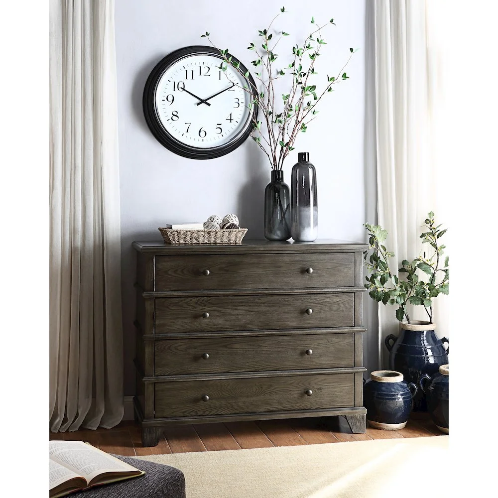 ACME Sytira Coffee Table, Espresso & Black - Image 3