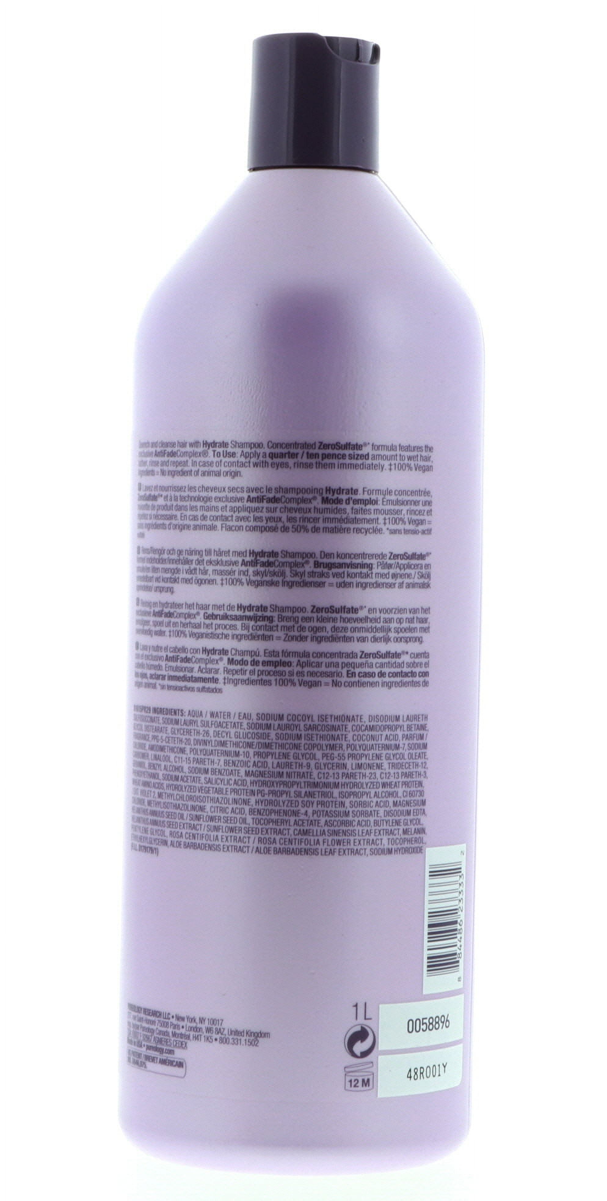 Pureology Hydrate Shampoo, 33.8 oz - Image 3