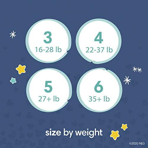 Pampers Swaddlers Overnight Diapers Size 5, 88 Count (Select for More Options) - Image 7