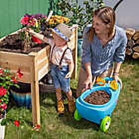 Step2 Springtime Wheelbarrow Blue Plastic Toy for Kids Ages 18 months to 5 Years - Image 15