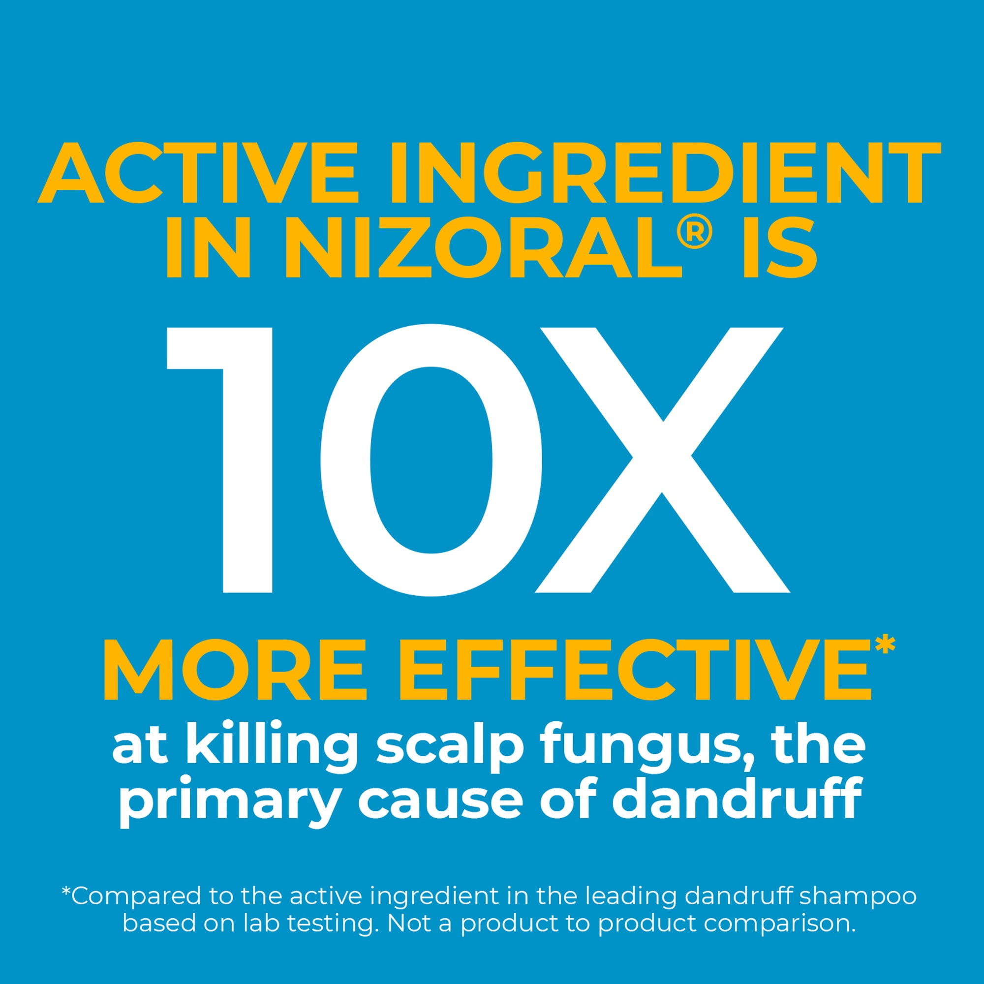 Nizoral Anti-Dandruff Shampoo with 1% Ketoconazole, Fresh Scent, 21 Fl Oz (Pack of 3) - Image 6