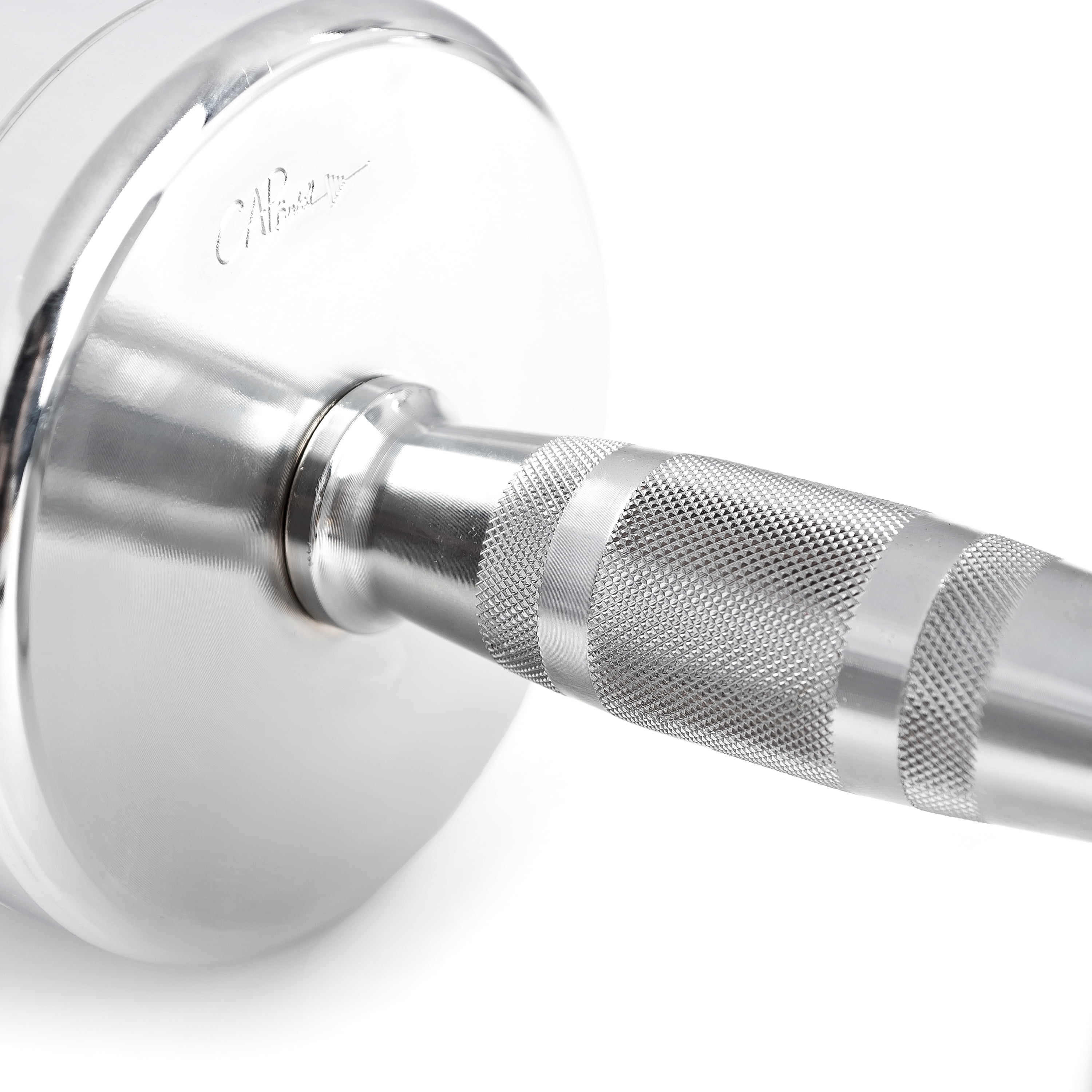 CAP Barbell Chrome Dumbbell with Contoured Handle, Single, 45 lbs - Image 3