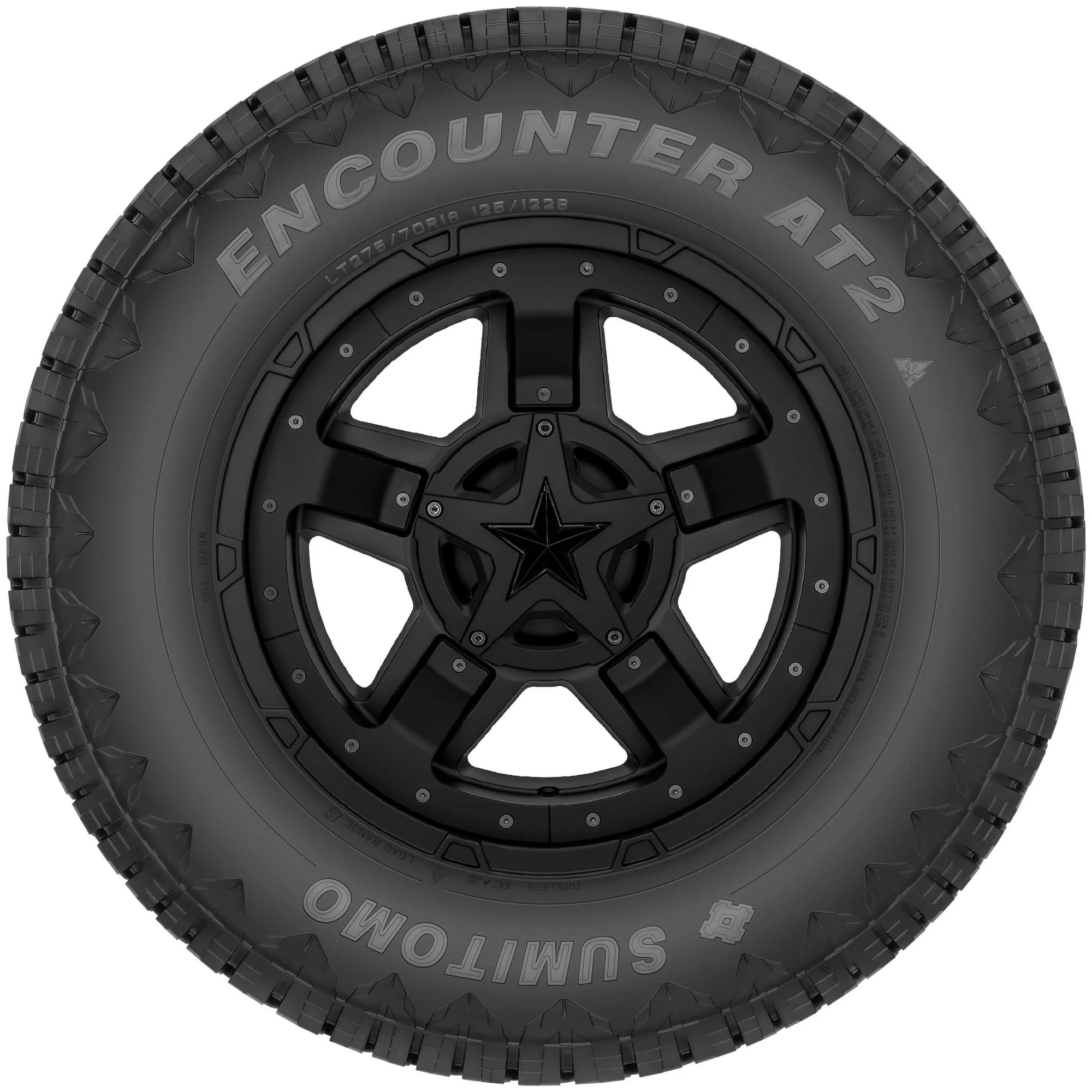 Sumitomo Encounter AT2 LT275/65R20 E/10PLY Light Truck & SUV Tire - Image 3