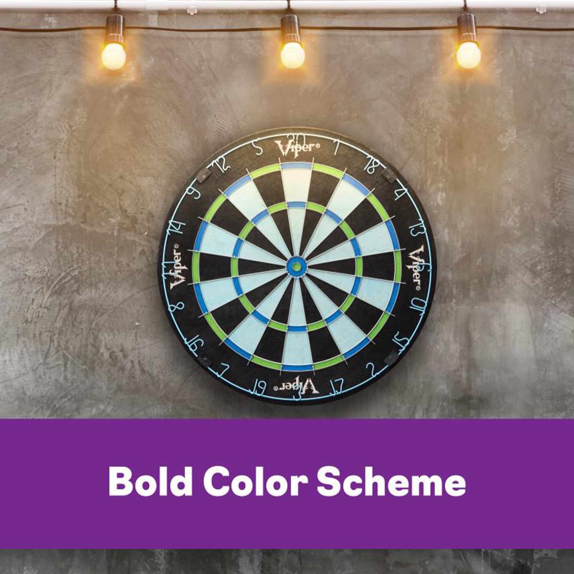 Viper 42-6009 Chroma Regulation Size Tournament Quality Sisal Dartboard - Image 3
