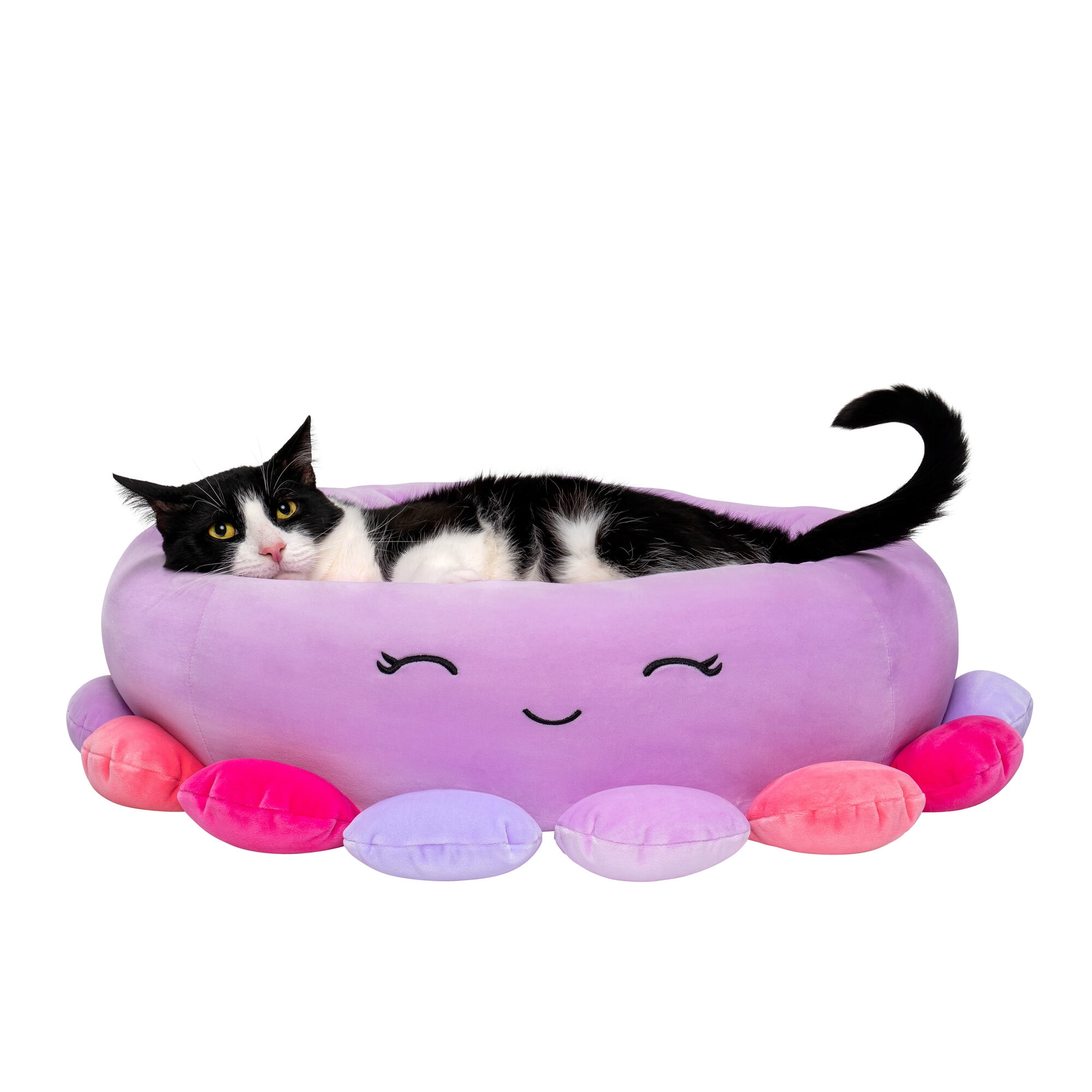 Squishmallows 30 inch Octopus Pet Bed - Large Ultrasoft Official Squishmallows Plush Pet Bed - Image 7