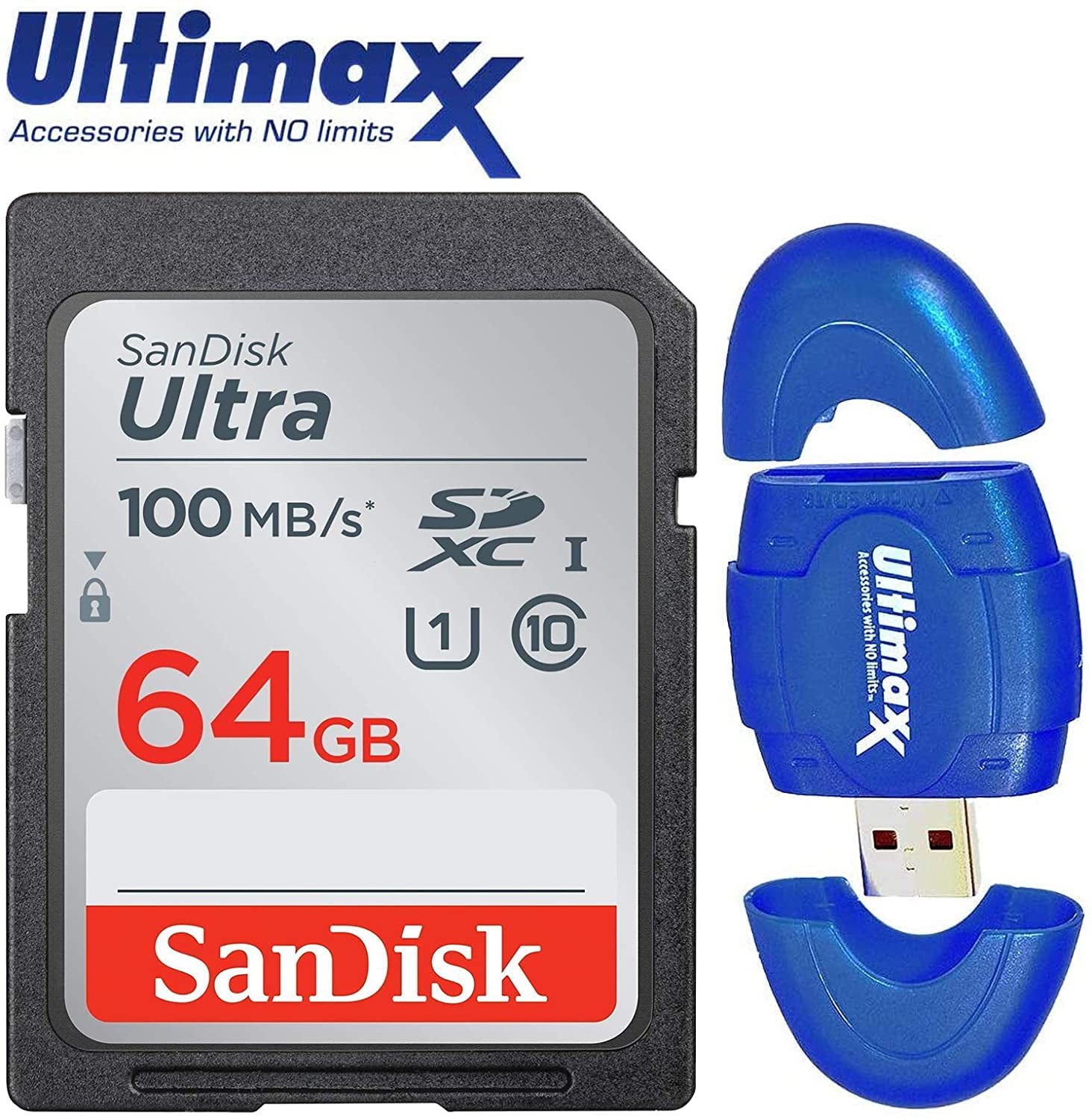 Ultimaxx Professional Nikon P1000 Accessory Bundle Including: SanDisk Ultra 64GB Memory Card, 2x Replacement ENEL20 Battery, 77mm 4PC Macro Close-Up Set, 57” Dynamic Tripod, Deluxe Gadget Bag & More - Image 5