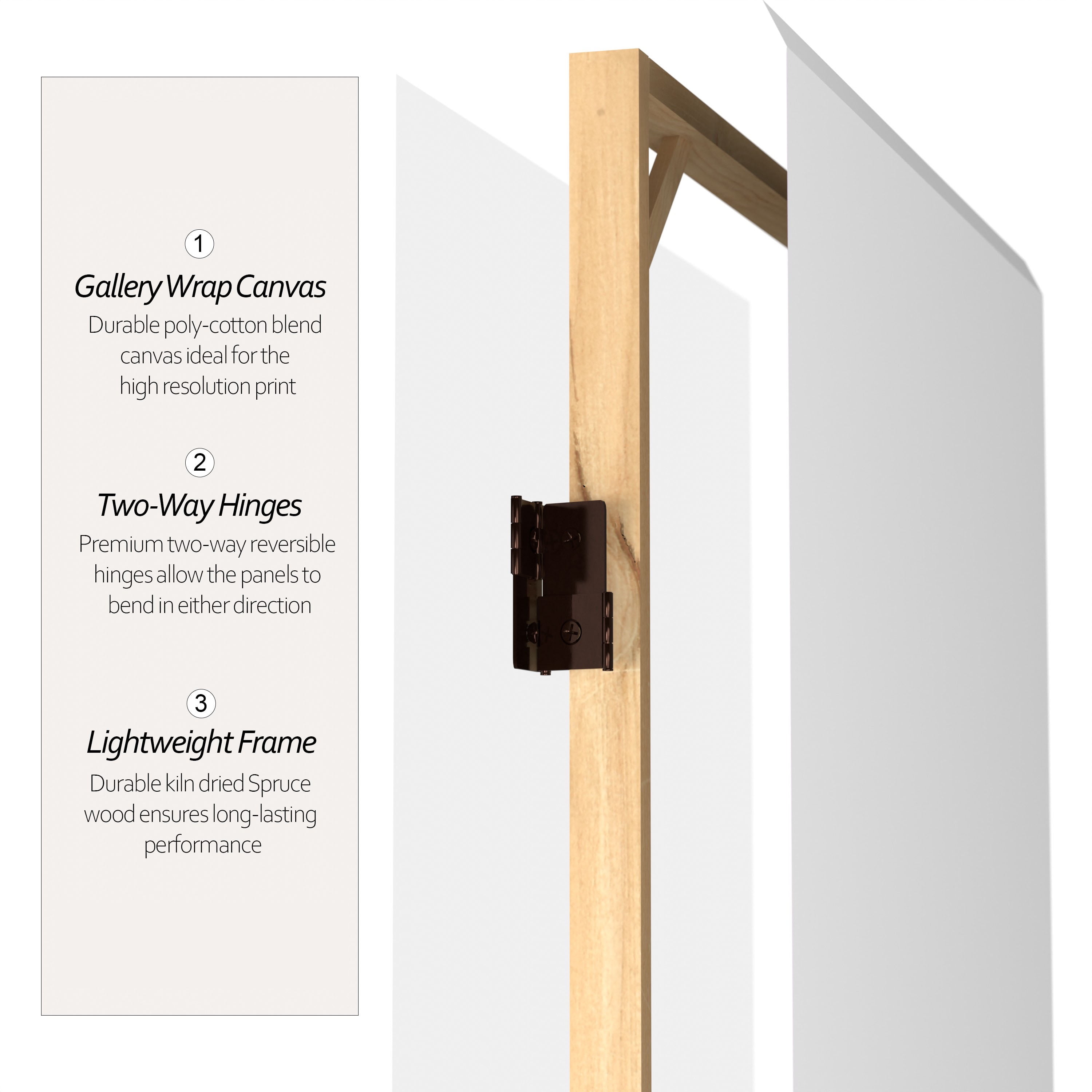 Red Lantern 6 ft. Tall Do It Yourself Canvas Room Divider - 6 Panel - Image 4