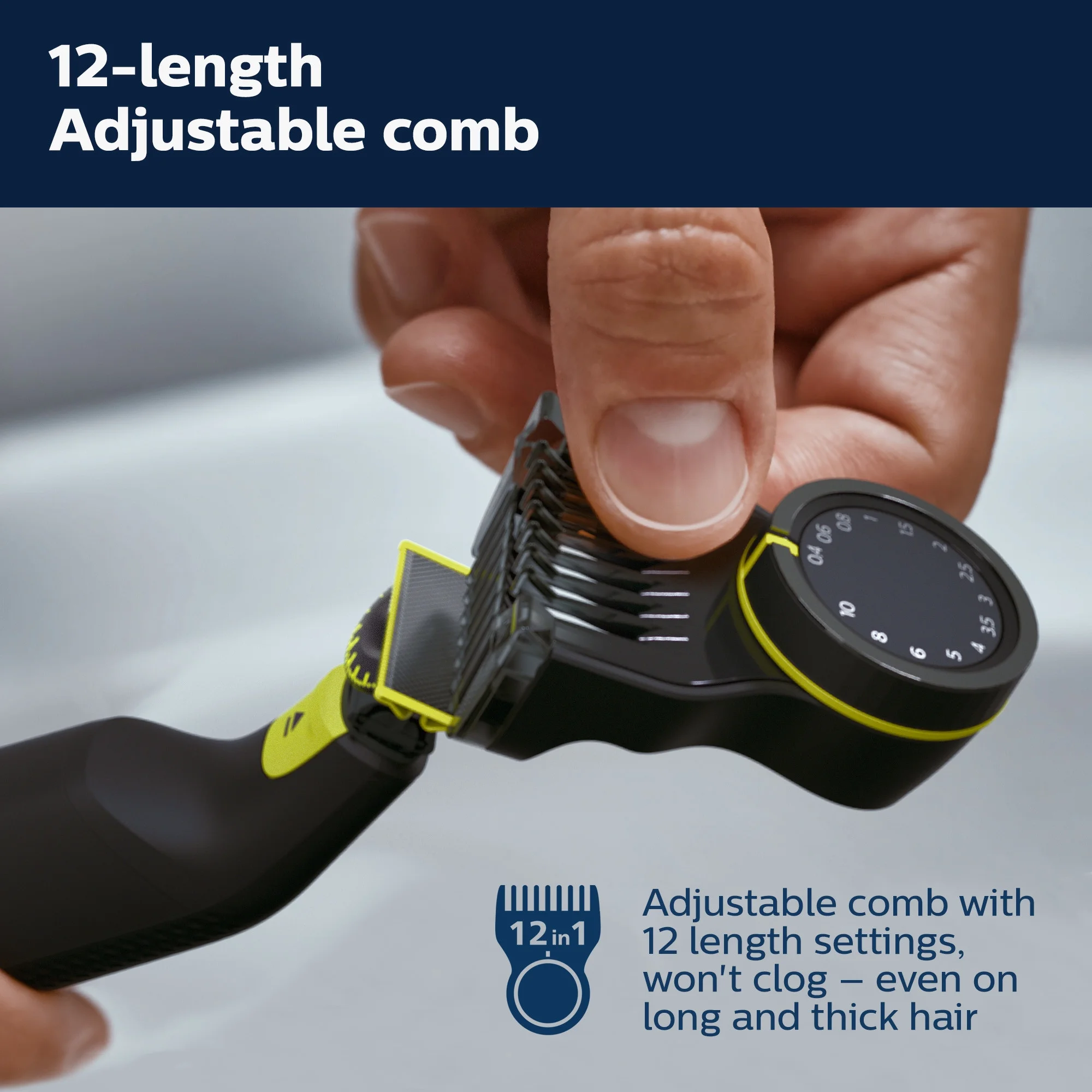 Philips Norelco Oneblade 360 Pro Hybrid Electric Trimmer QP6531/70 - Image 4