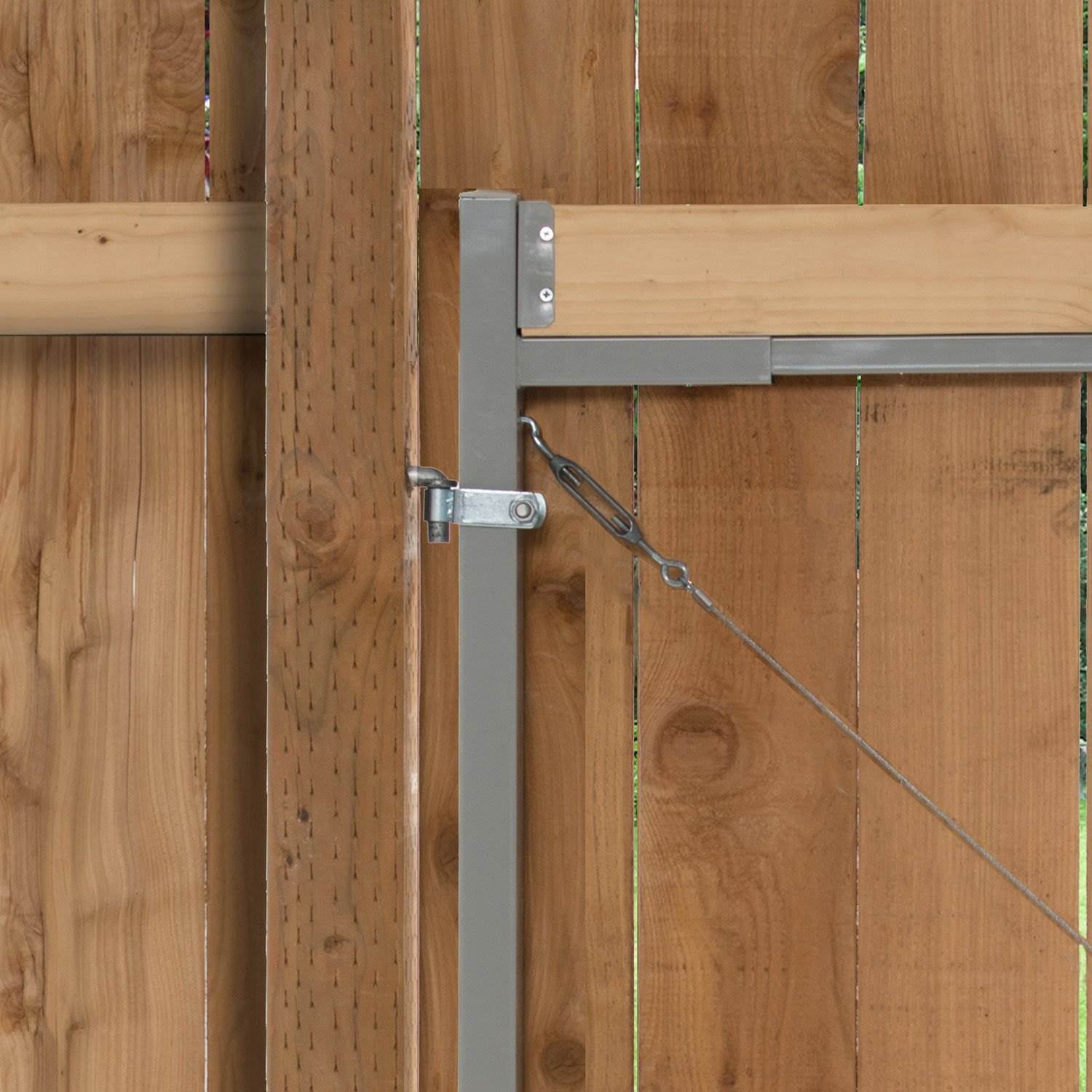 Adjust-A-Gate Steel Frame Gate Building Kit, 36"-72" Wide Opening Up To 6' High - Image 9