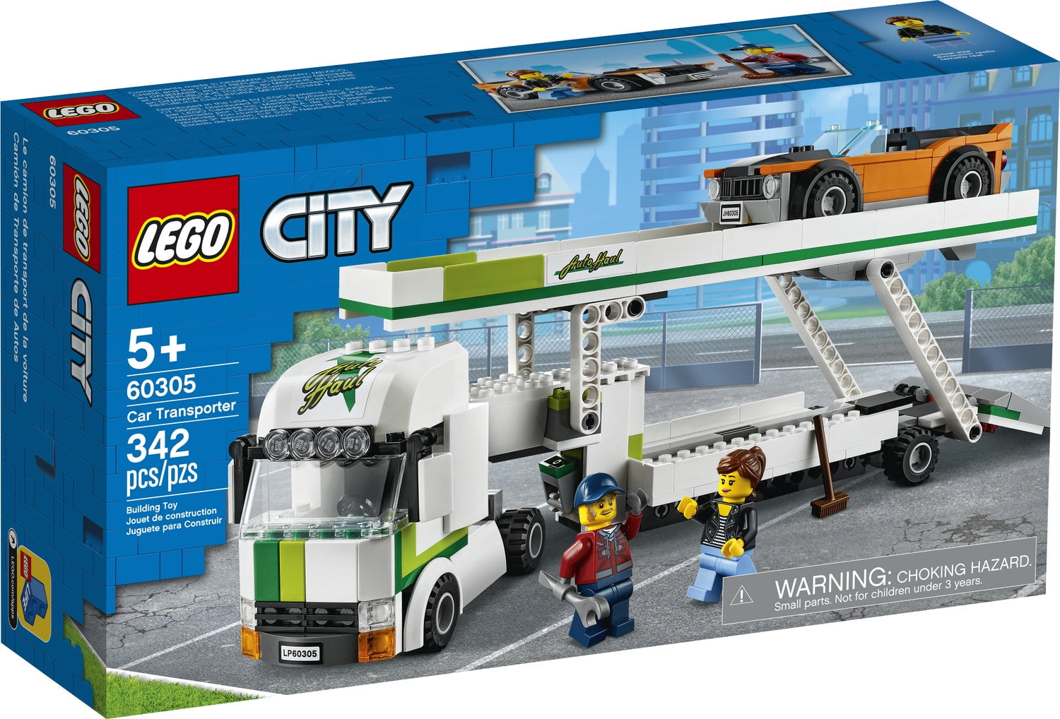 LEGO® City 60305 Car Transporter, New 2021 (342 Pieces) - Image 4