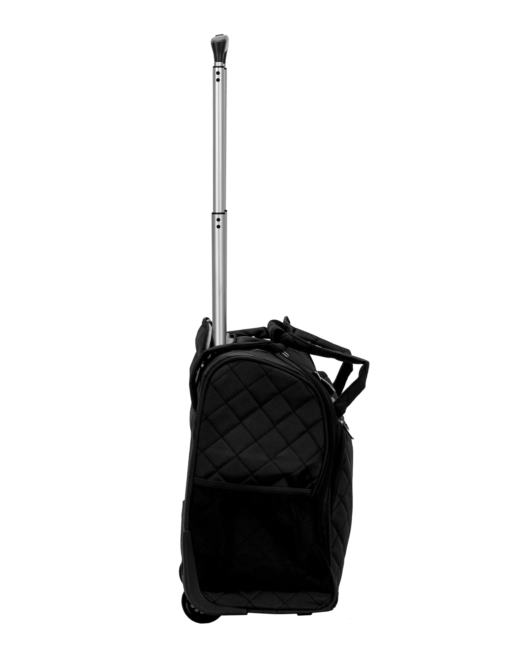 Rockland Luggage 15" Melrose Wheeled Underseat Softside Carry On BF31 - Image 3