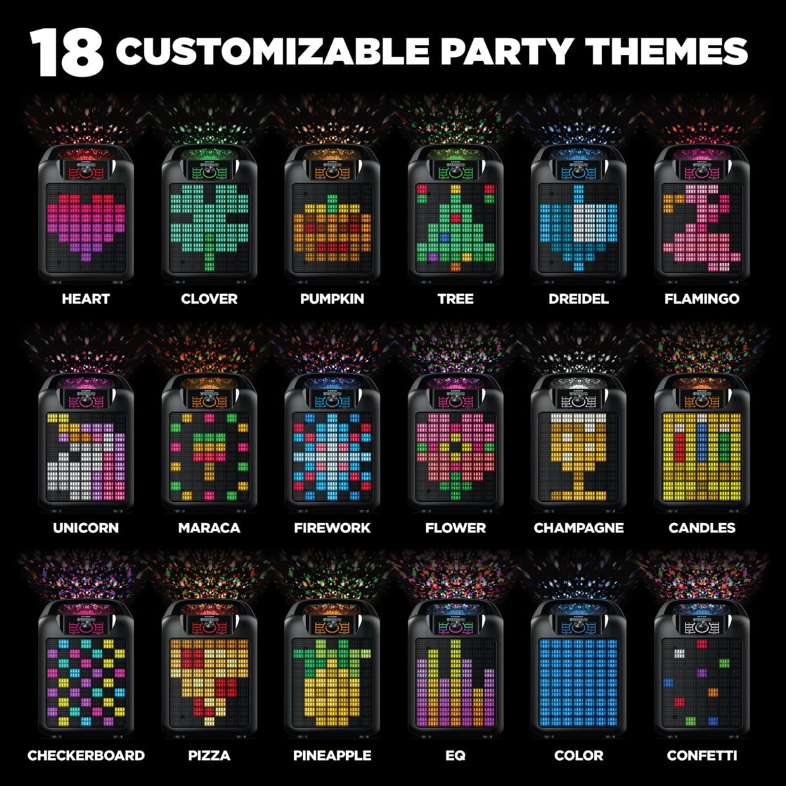 ION Audio Party Rocker Max - Portable Speaker with Customizable Party Theme Lights - Image 7